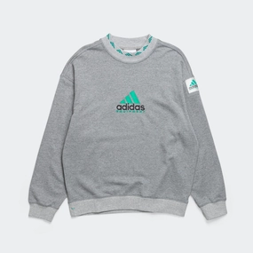 Comfy Layering EQT Reflect Crew - Medium Grey Heather