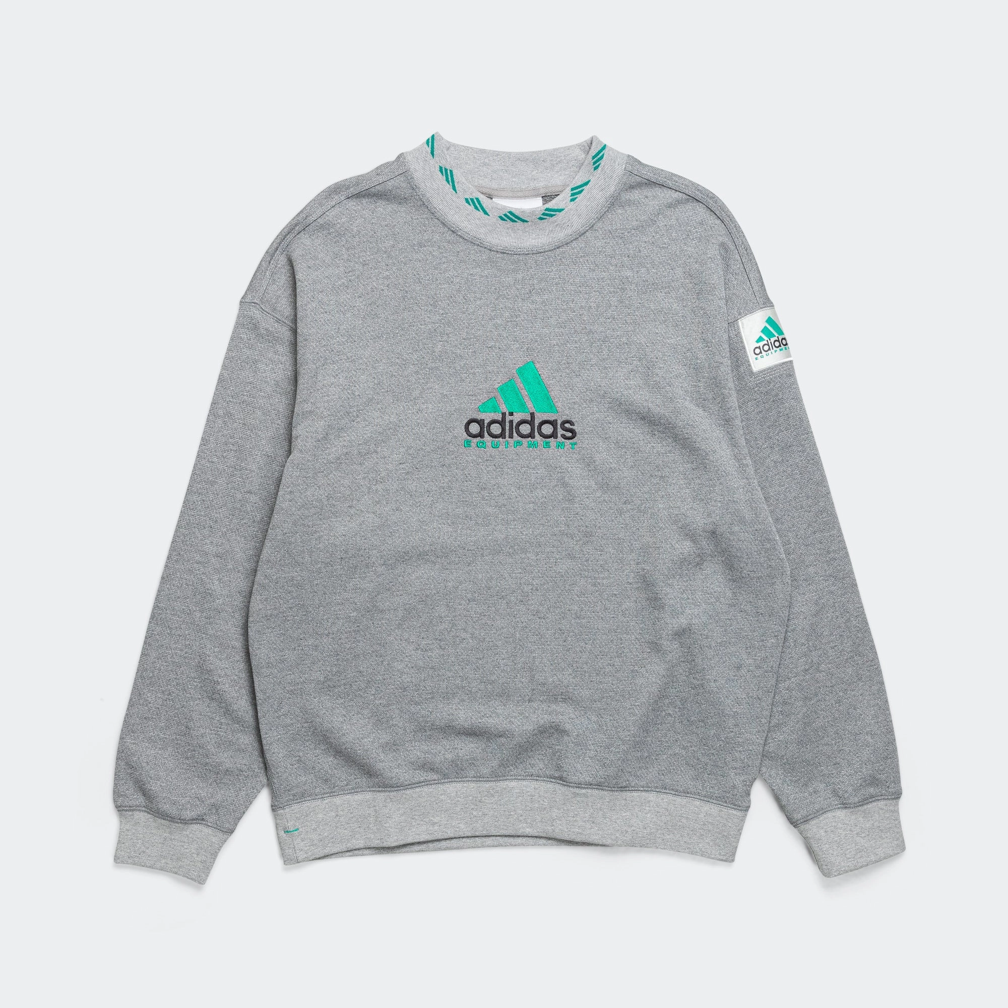 Comfy Layering EQT Reflect Crew - Medium Grey Heather