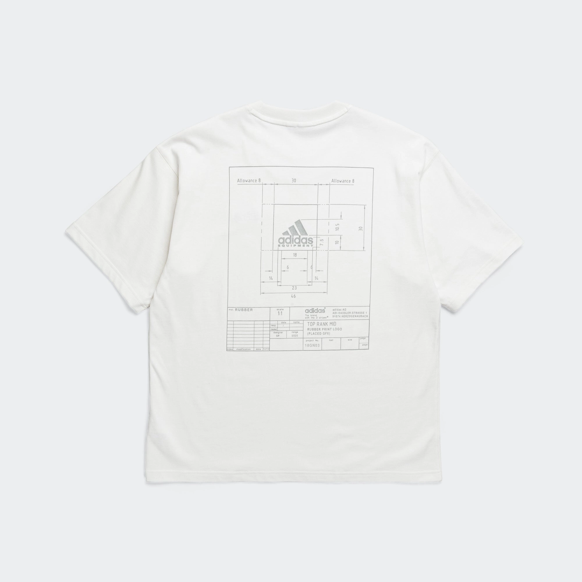 City Outfit EQT Small Logo Tee - Cloud White