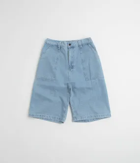 Poetic Collective Painter Shorts - Light Denim Tennis shorts