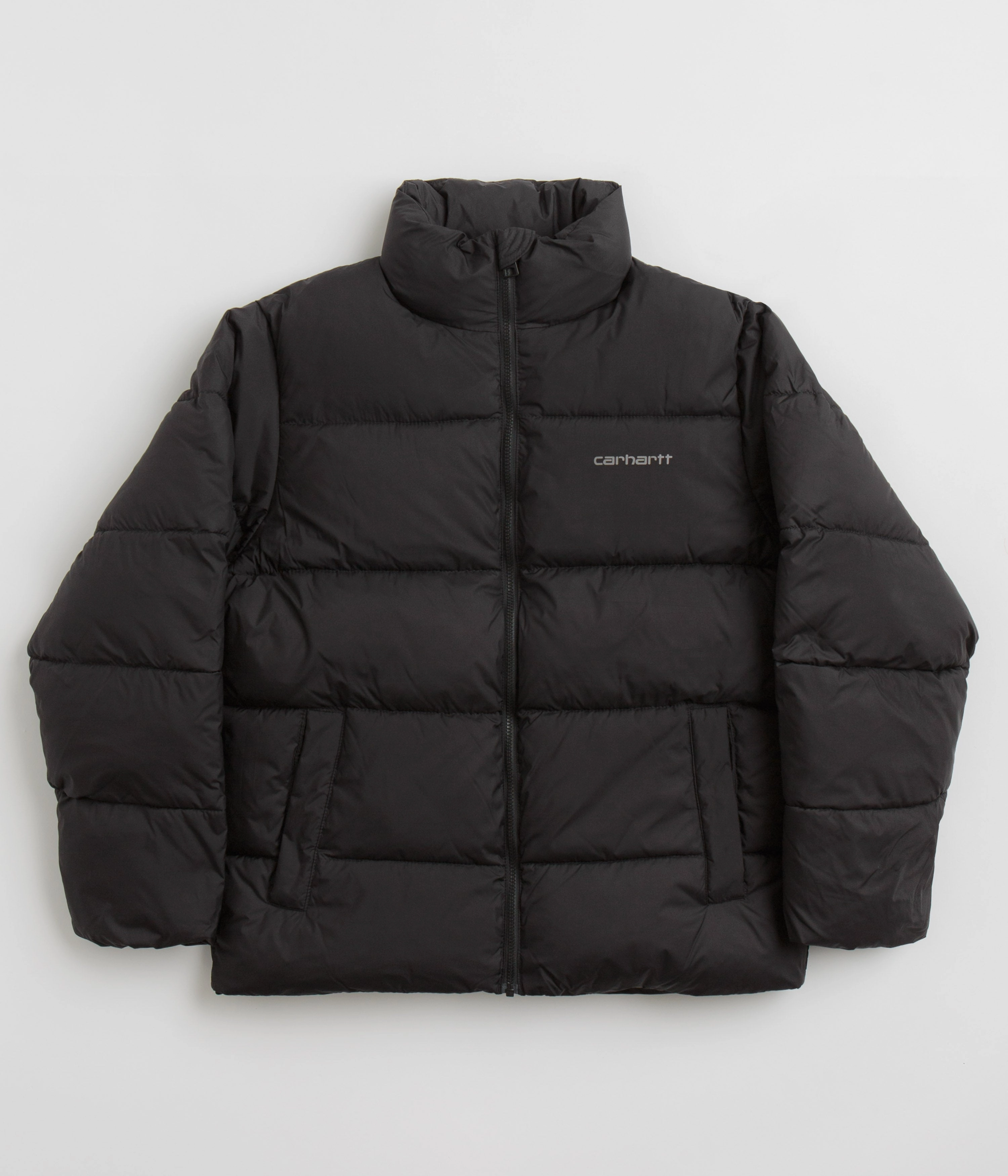 Carhartt Springfield Jacket - Black / Misty Grey Tear Resistant Panels