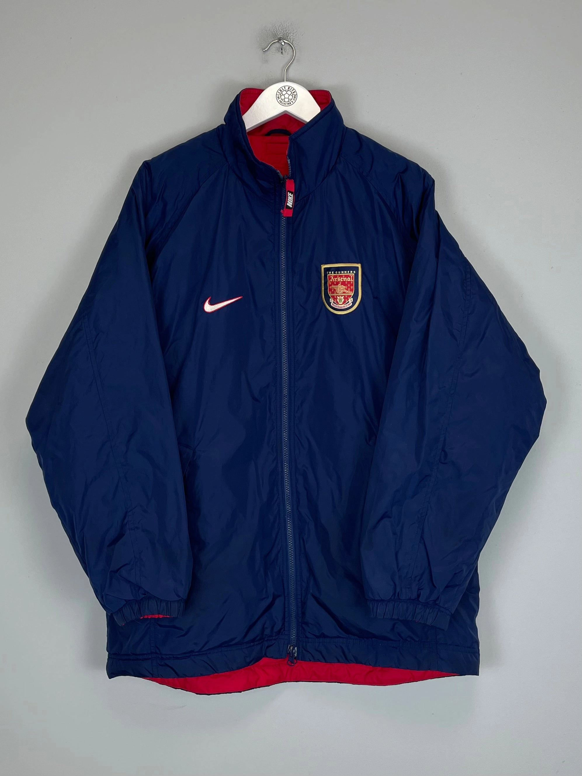 Nostalgic 1996/98 ARSENAL PADDED JACKET (L) NIKE