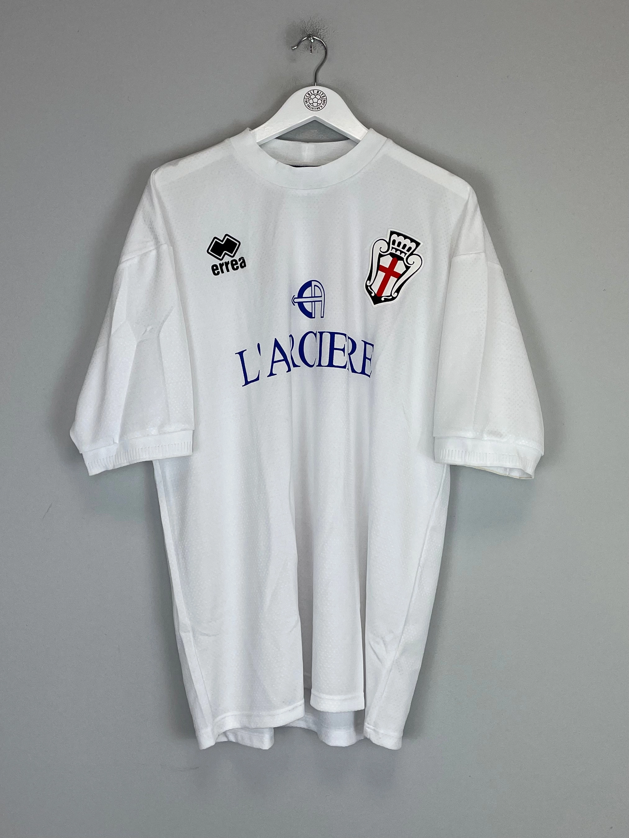 2002/03 PRO VERCELLI *MINT* HOME SHIRT (XXL) ERREA Fast Layering
