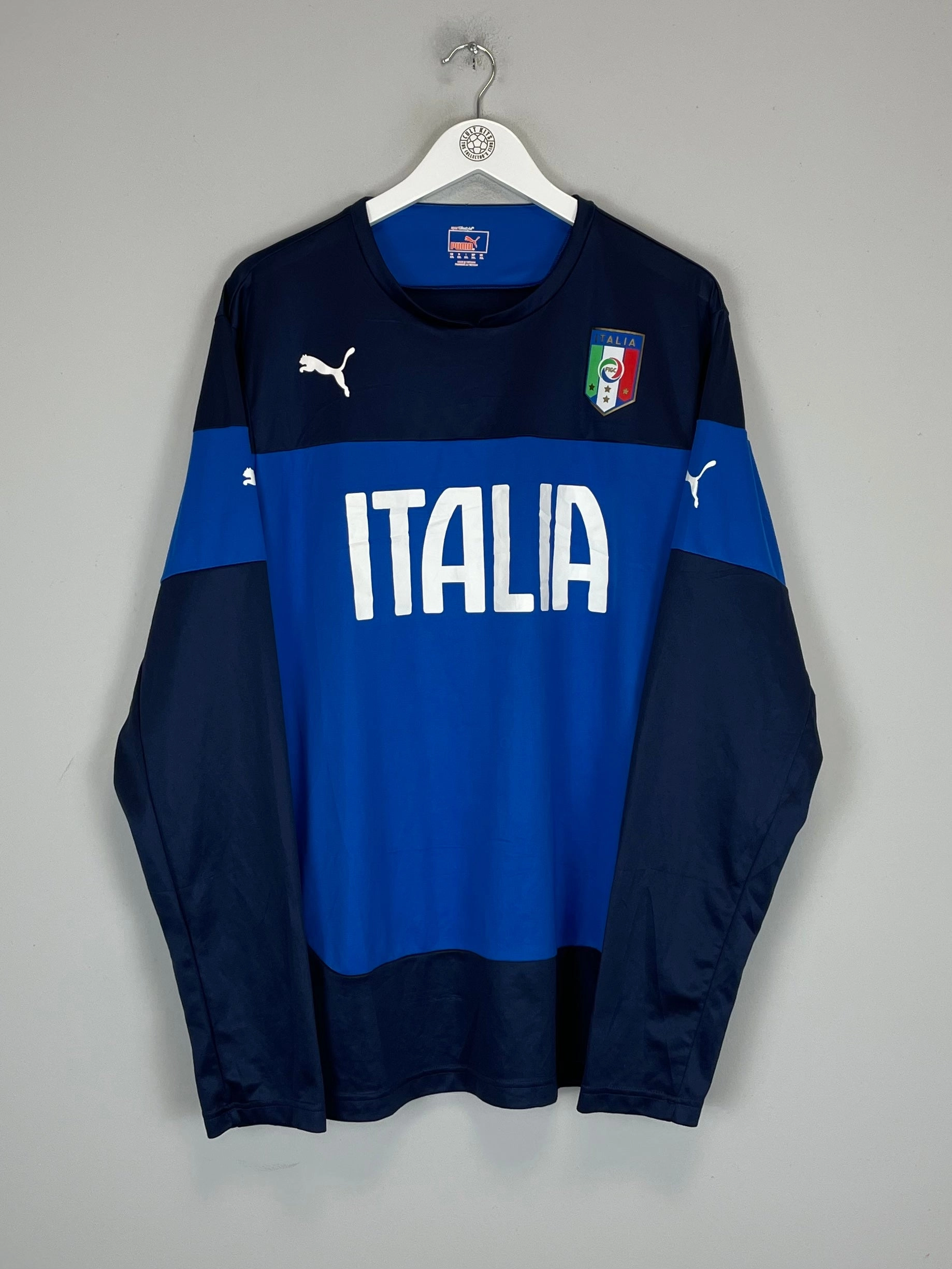 Raglan sleeves 2016/17 ITALY L/S TRAINING JUMPER (XXL) PUMA