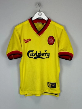 Contrast Trim Details Ultimate Comfort 1997/99 LIVERPOOL AWAY SHIRT (S) REEBOK