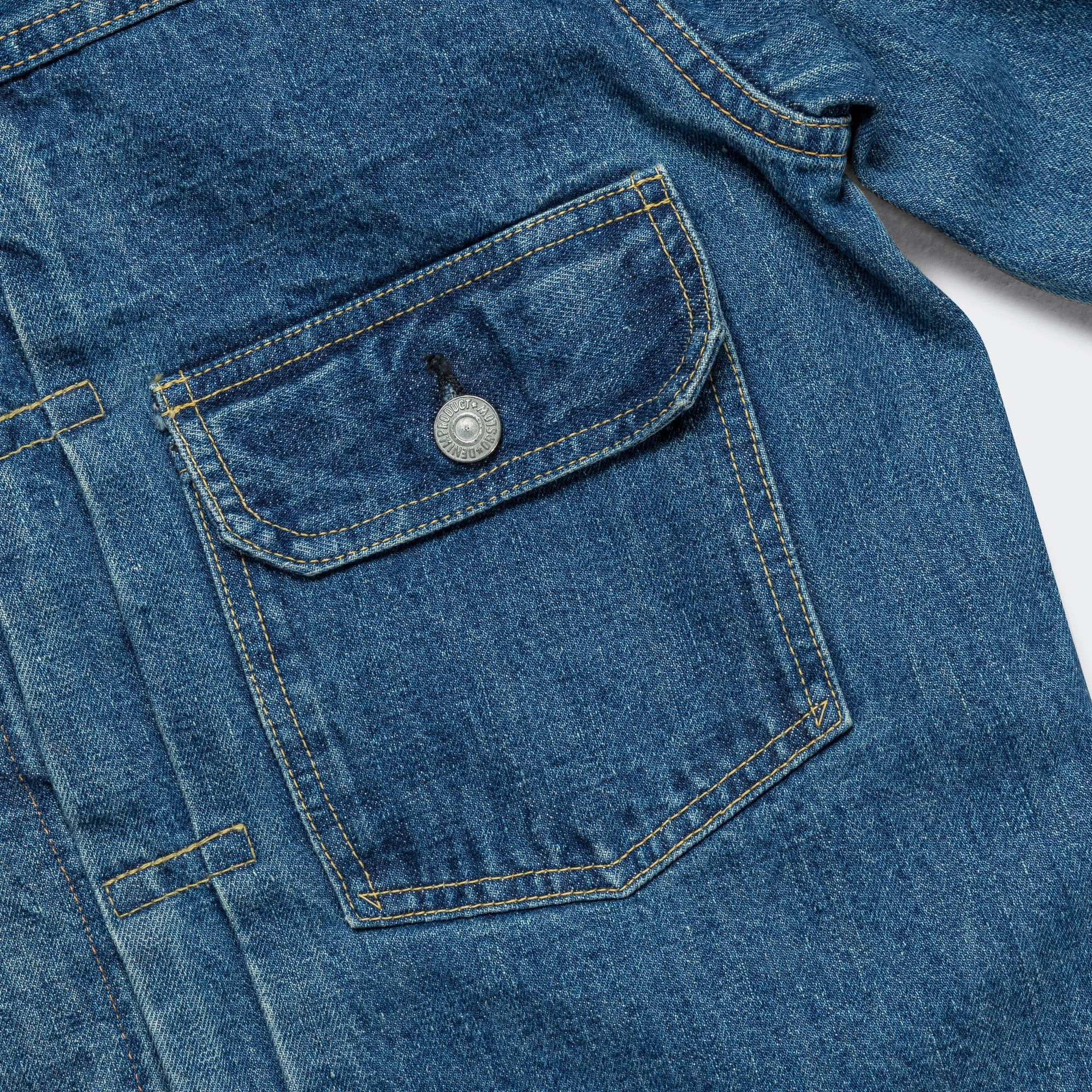 Hollow Fiber Fill Type 2 1950's Denim Jacket - 2 Year Wash