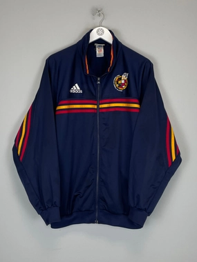 Visual Appeal Compression Zoned Panels 2000/02 SPAIN TRACKSUIT TOP (L) ADIDAS