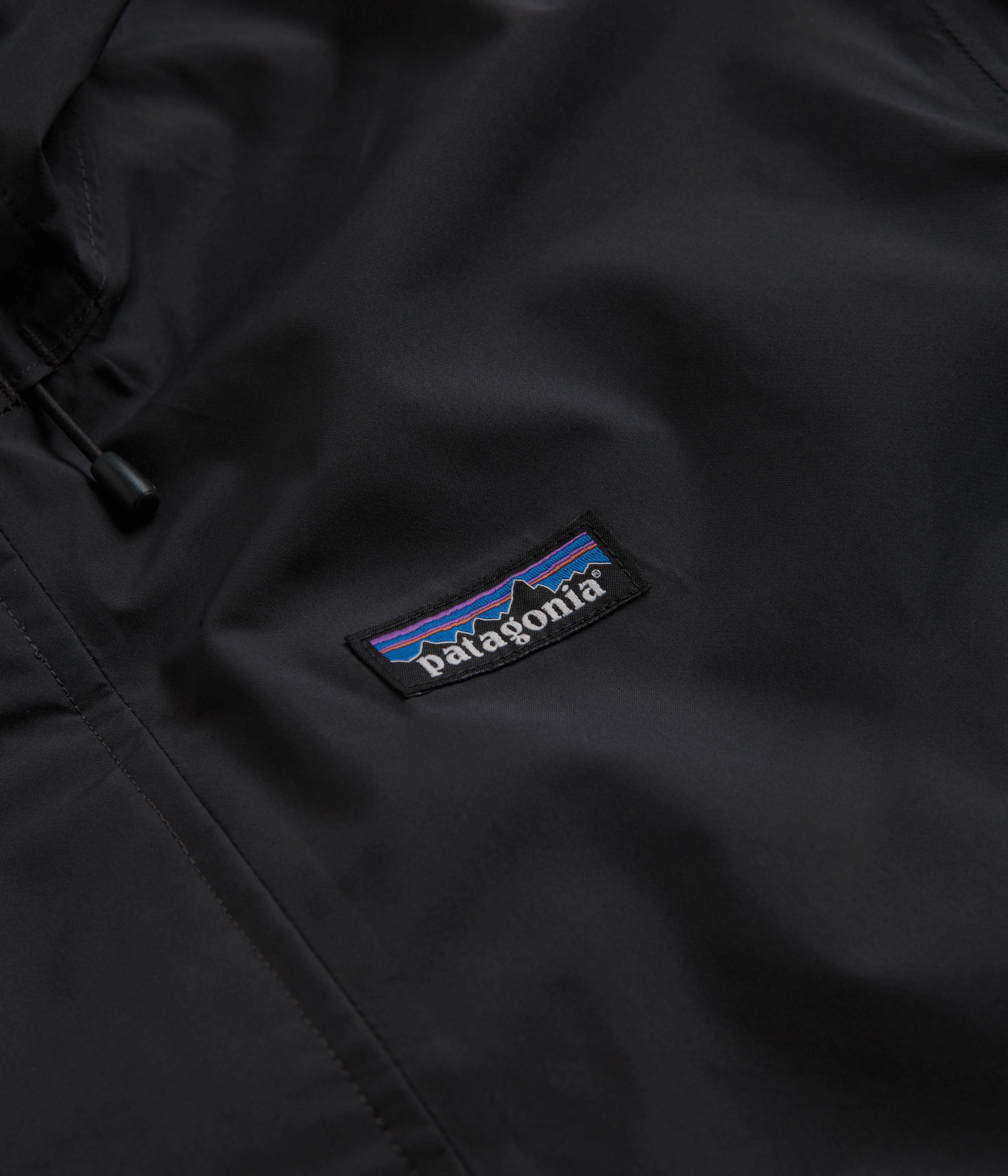 Fall Weather Patagonia Jackson Glacier Rain Jacket - Ink Black