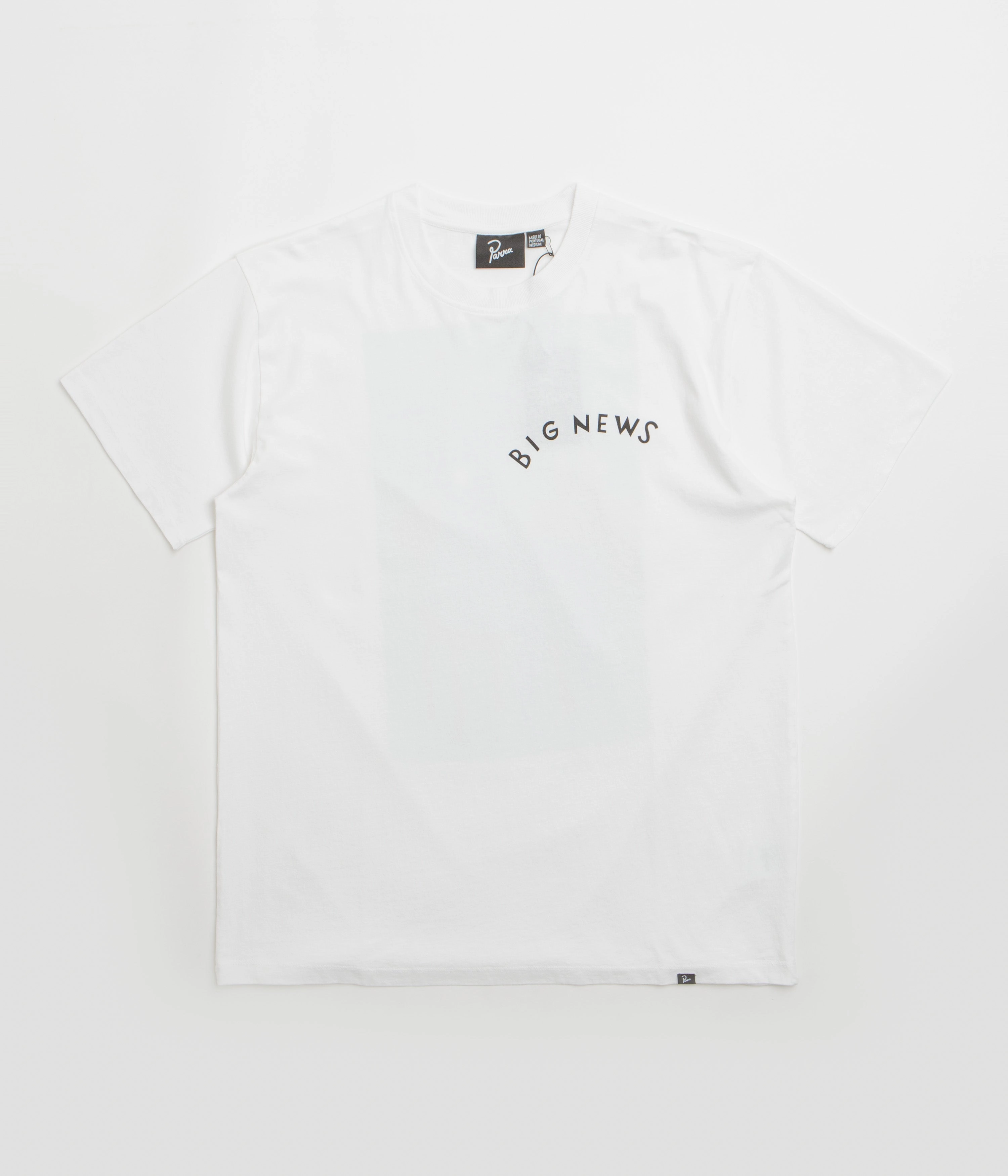 by Parra Big News T-Shirt - White Pastel color