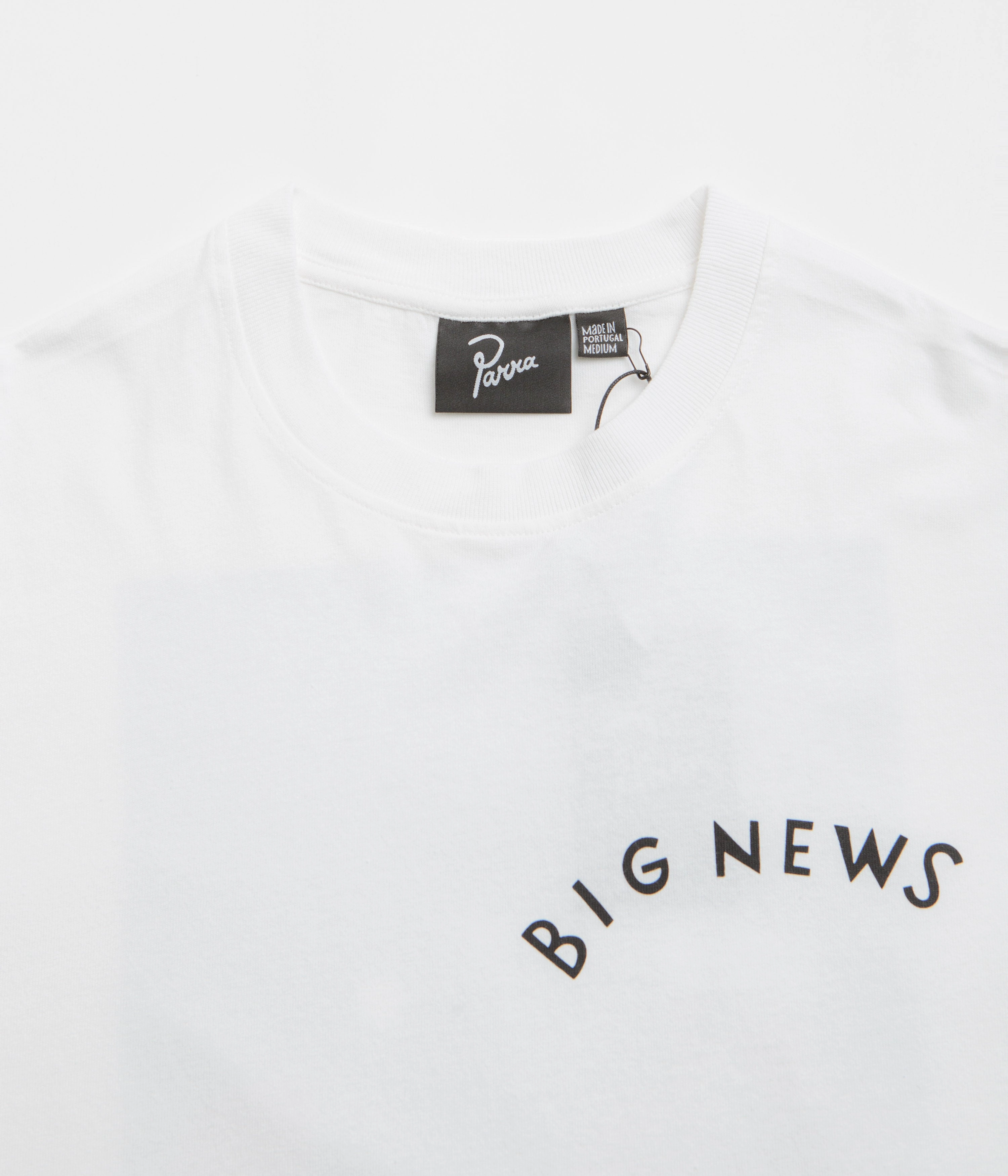 Thermal Regulating Layer Animal Print by Parra Big News T-Shirt - White