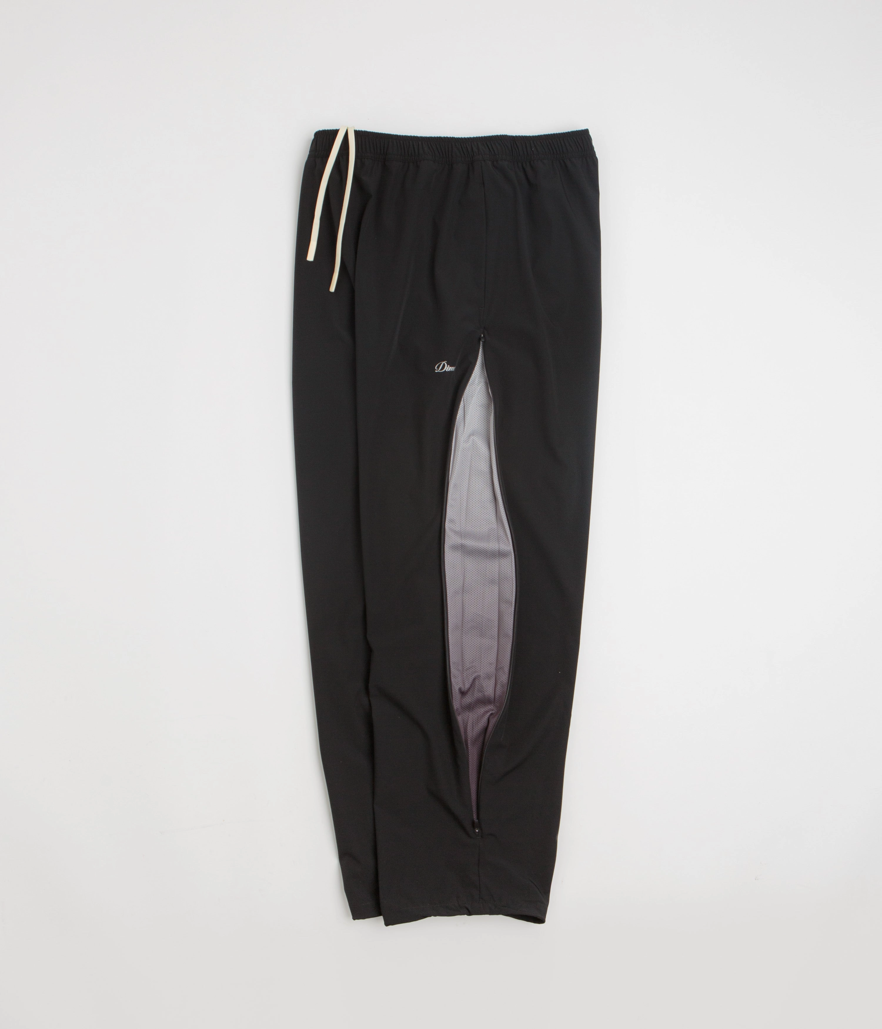 Non Binding Cuffs Thermal regulation Dime Athletic Zip Pants - Black