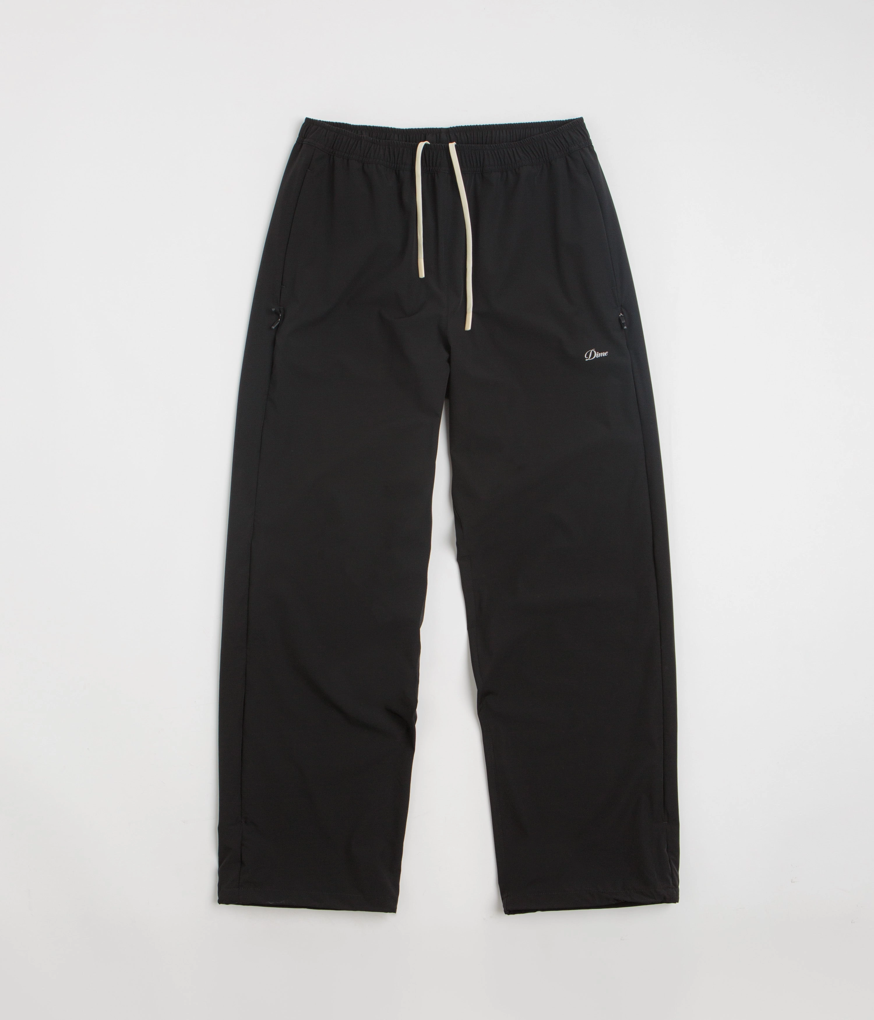 Dime Athletic Zip Pants - Black Trendy Fit FadeResistantTreatment