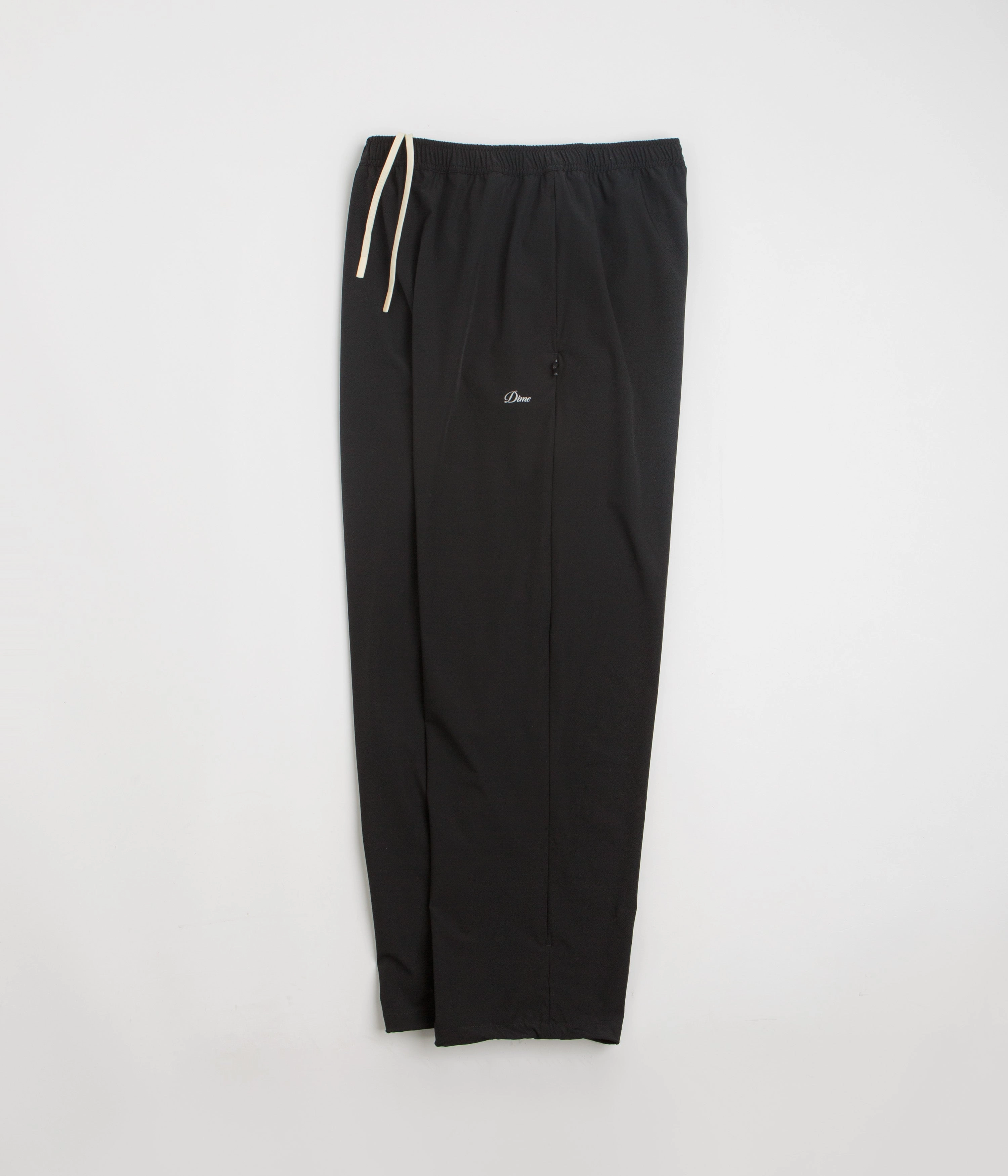 TearResistantPanels Dime Athletic Zip Pants - Black