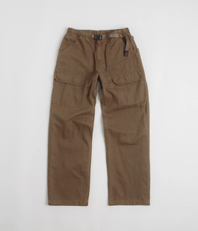 Gramicci Canvas EQT Pants - Chocolate Aged Comfortable Fashion