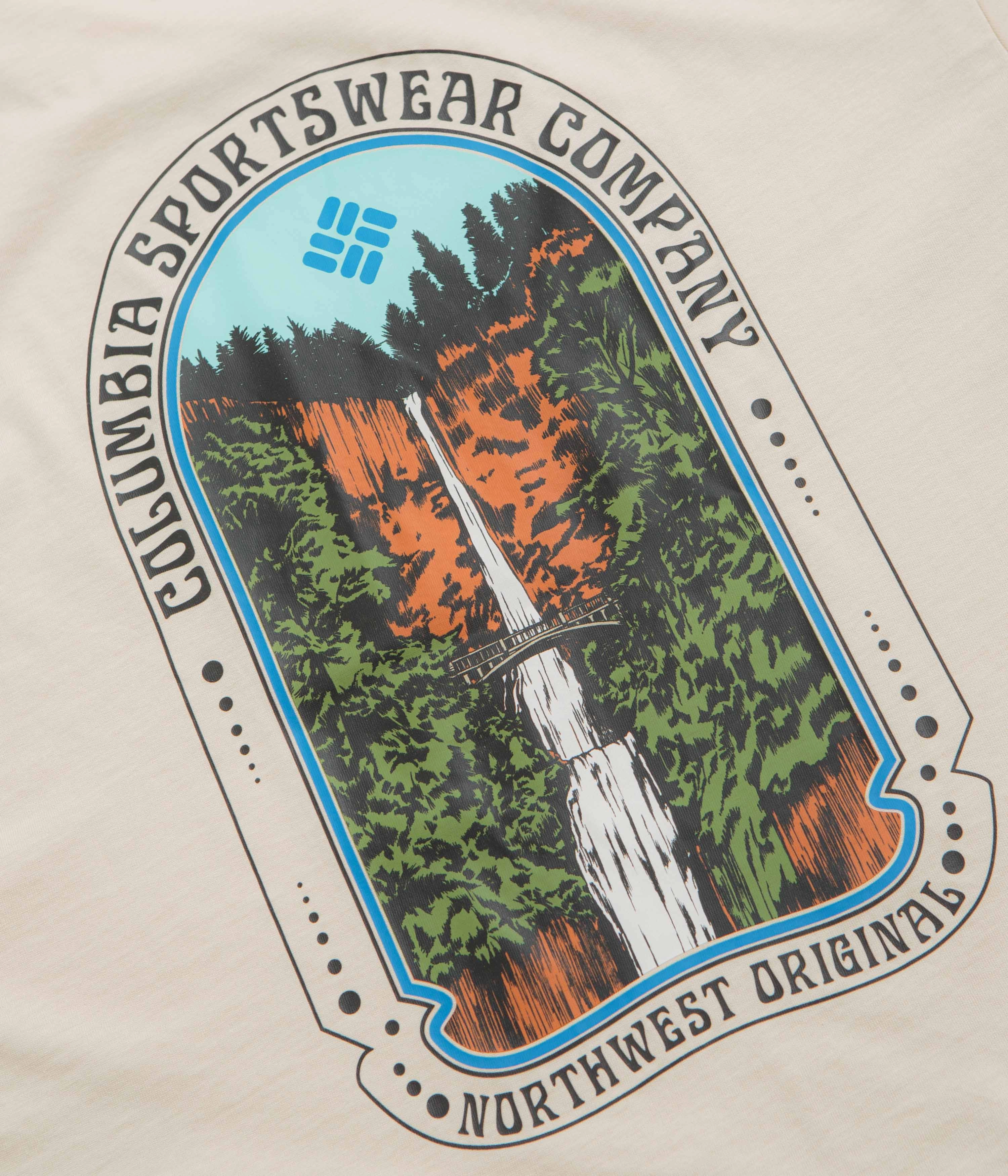 Columbia Cavalry Trail T-Shirt - Chalk Trendy Tops