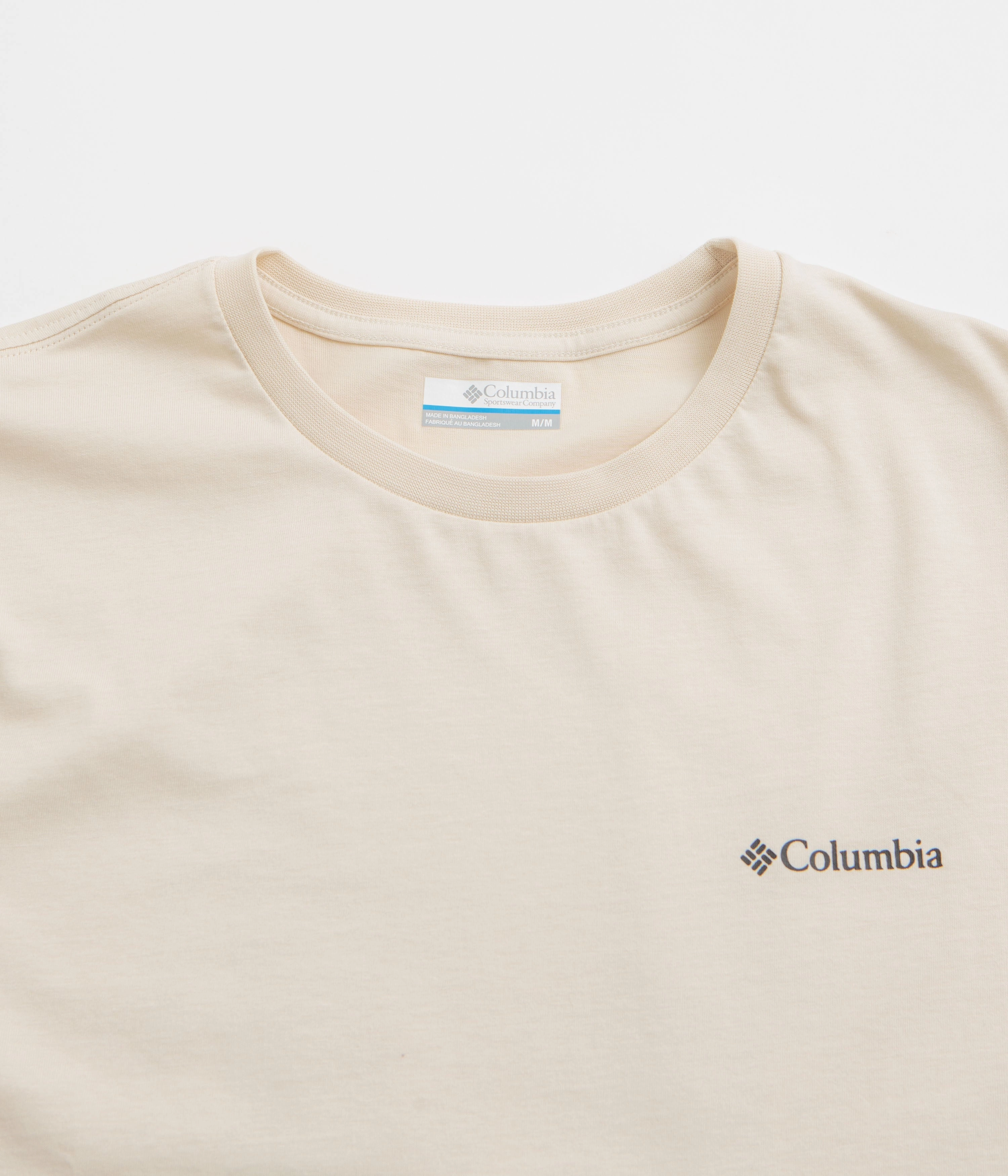 Columbia Cavalry Trail T-Shirt - Chalk EcoConscious Processing Basic Layer