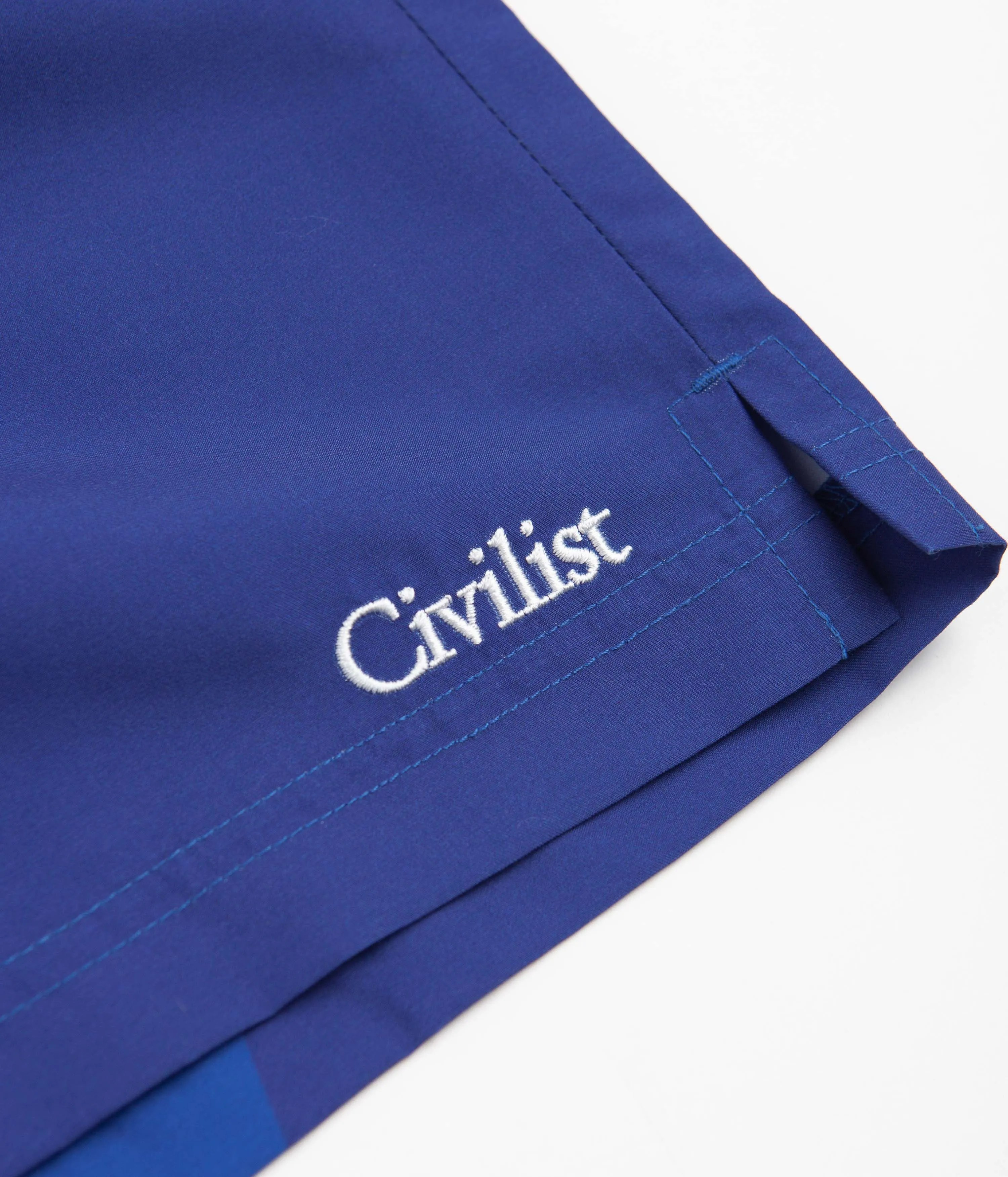 No Slip Gripper Cycling shorts Civilist Butterfly Shorts - Navy / Royal