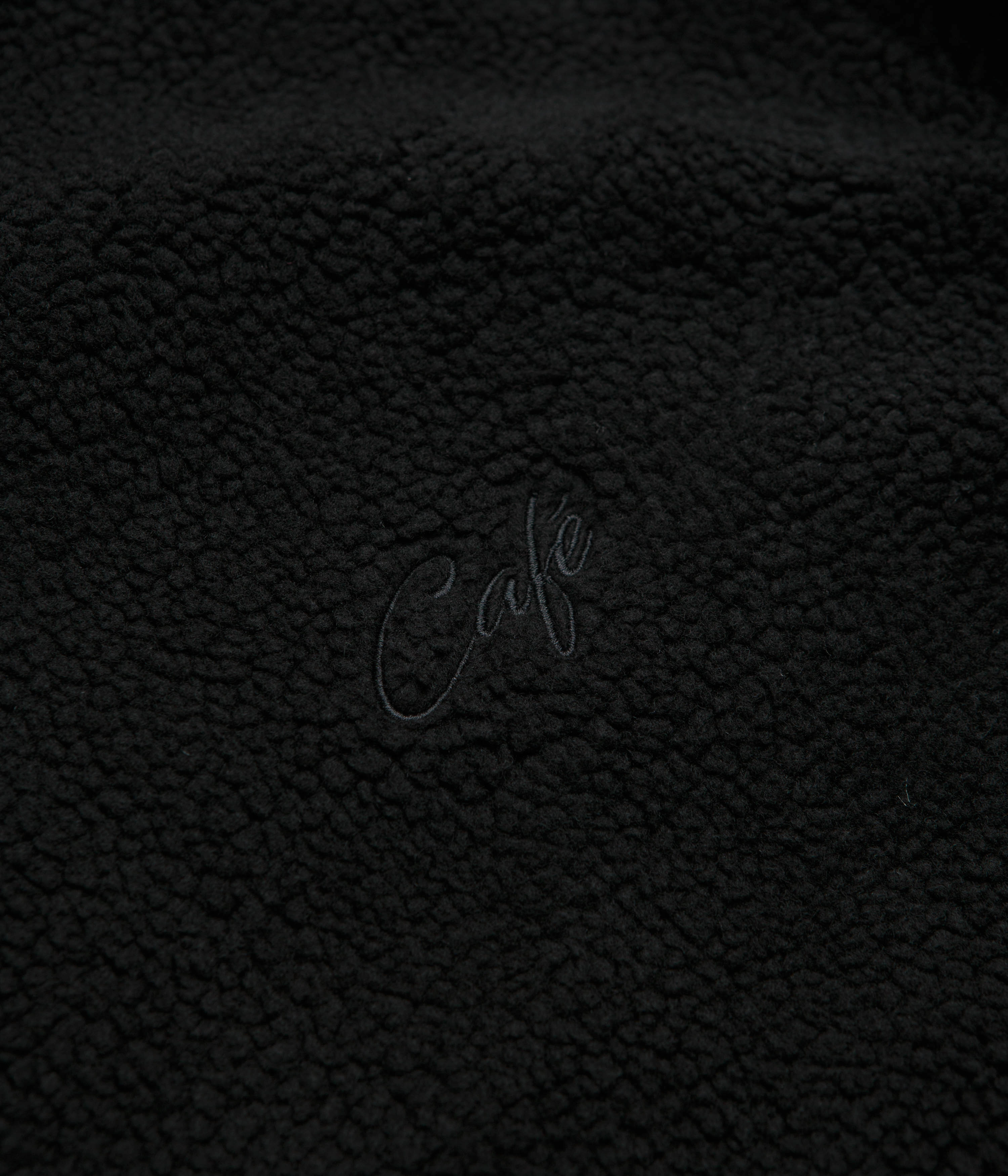 Skateboard Cafe Sherpa Fleece Hoodie - Black Skiing wear Street Appeal