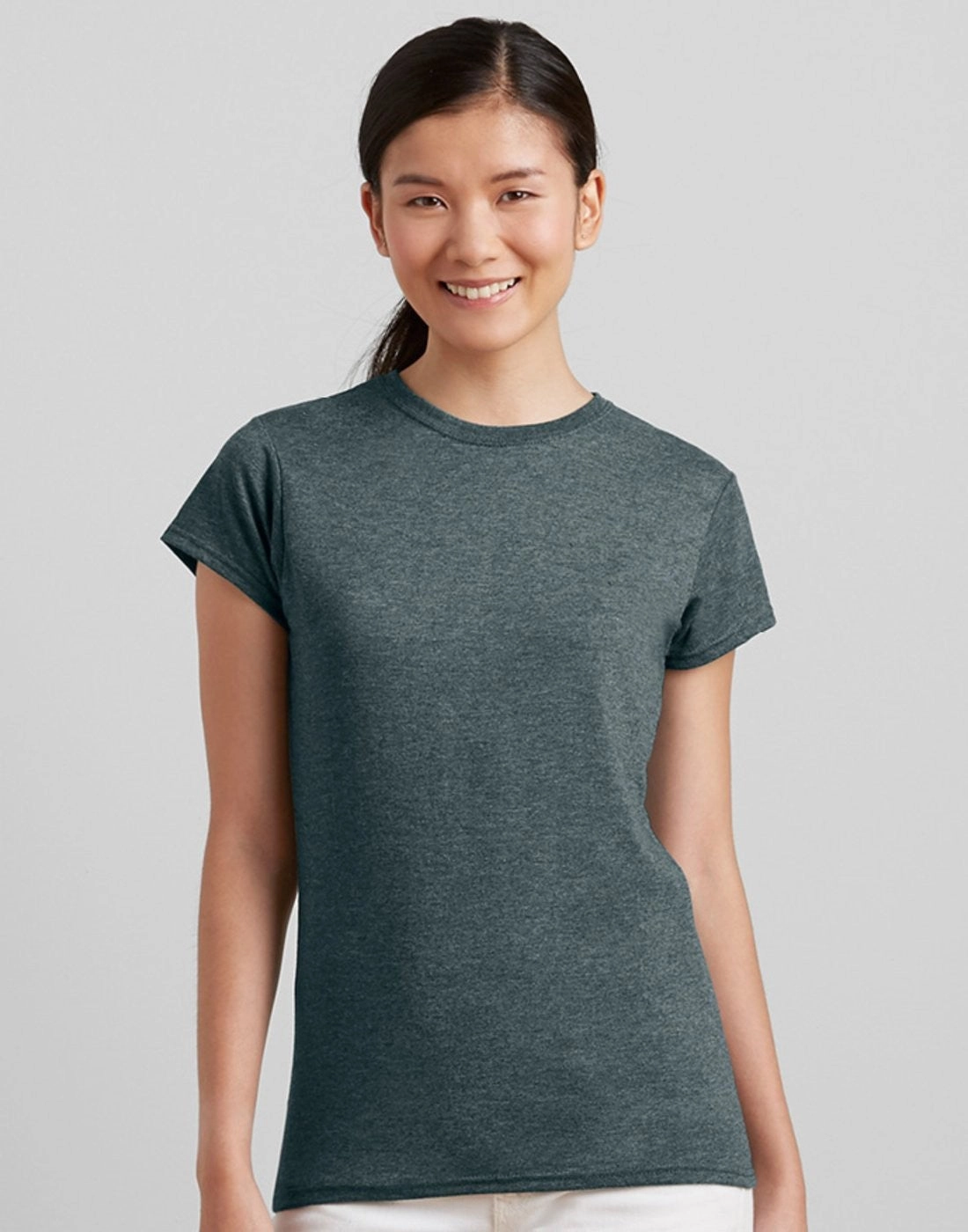 Stretchable Armholes Women's Softstyle Ringspun T-Shirt | AZALEA