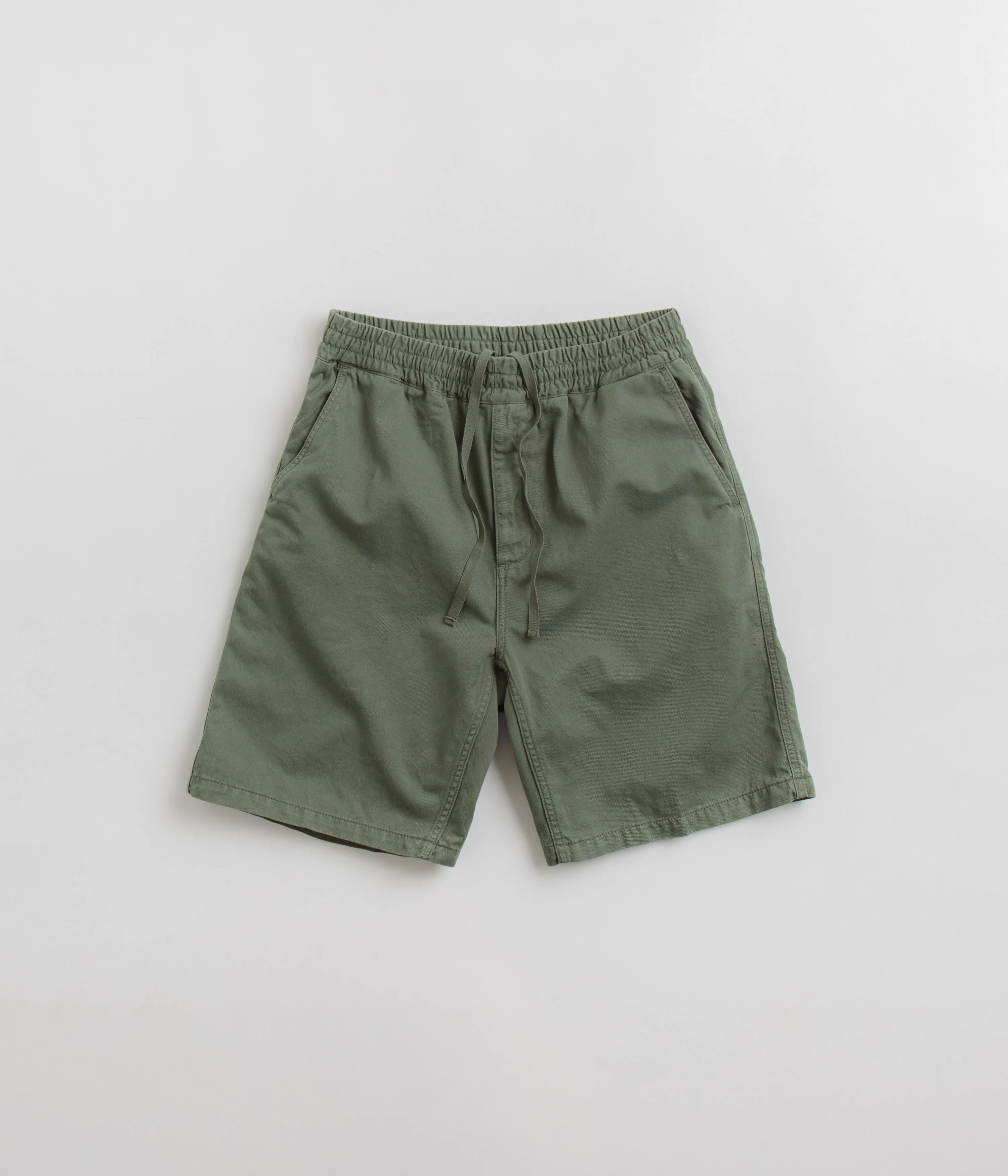 Tagless Labeling Carhartt Flint Shorts - Park