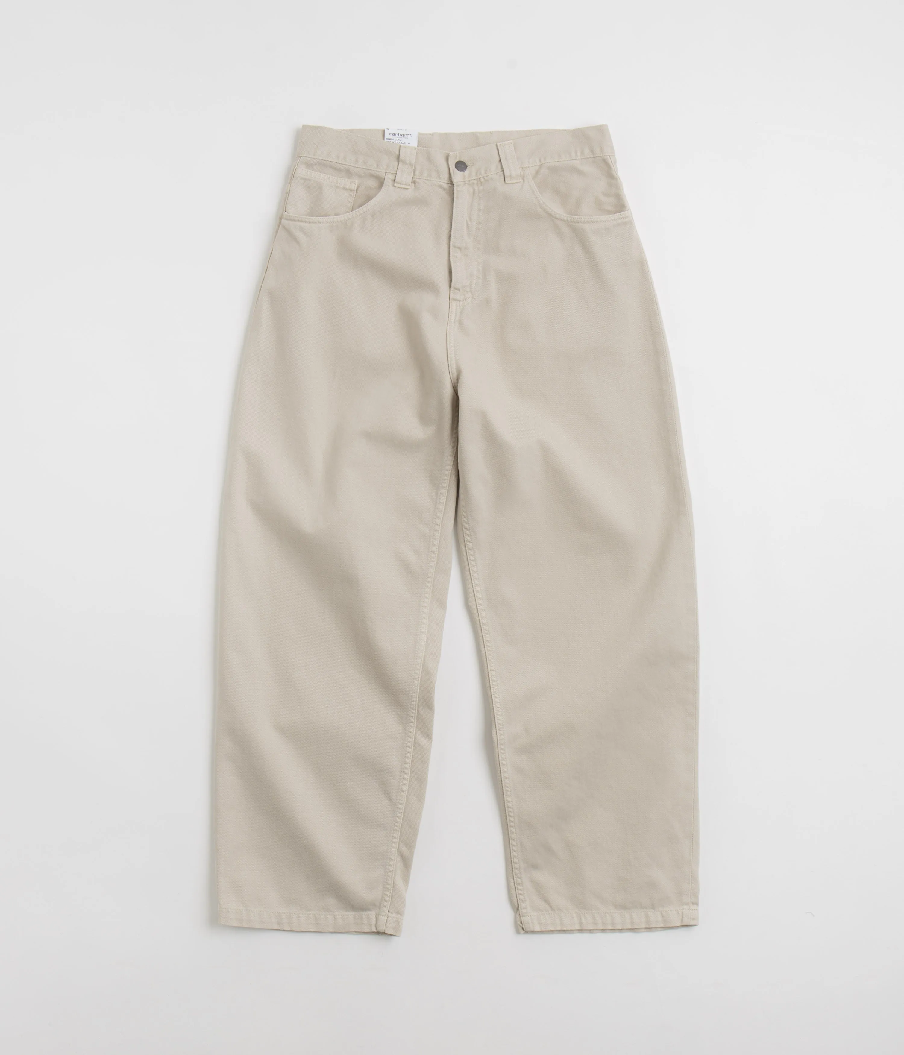 Carhartt Brandon Denim Pants - Fleur De Sel Stretch Recovery Neutral Tones