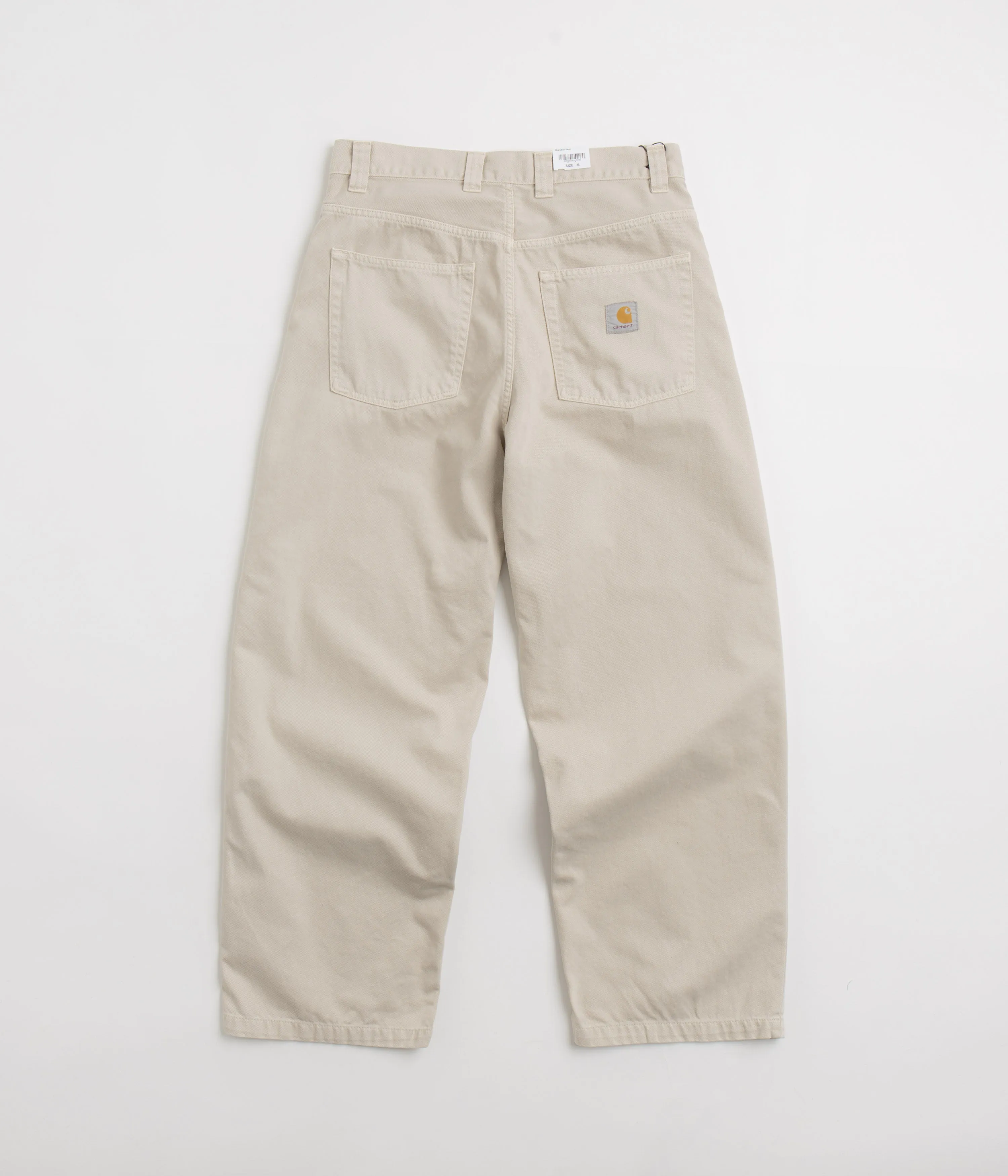 Carhartt Brandon Denim Pants - Fleur De Sel Trend Setter Trendy Premium Relaxed Mood