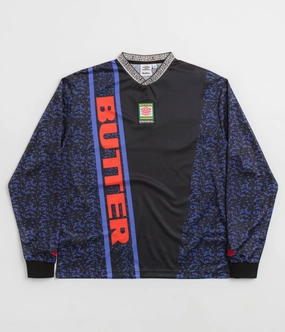 Butter Goods x Umbro Goalie Jersey - Black / Blue Seasonal Layering
