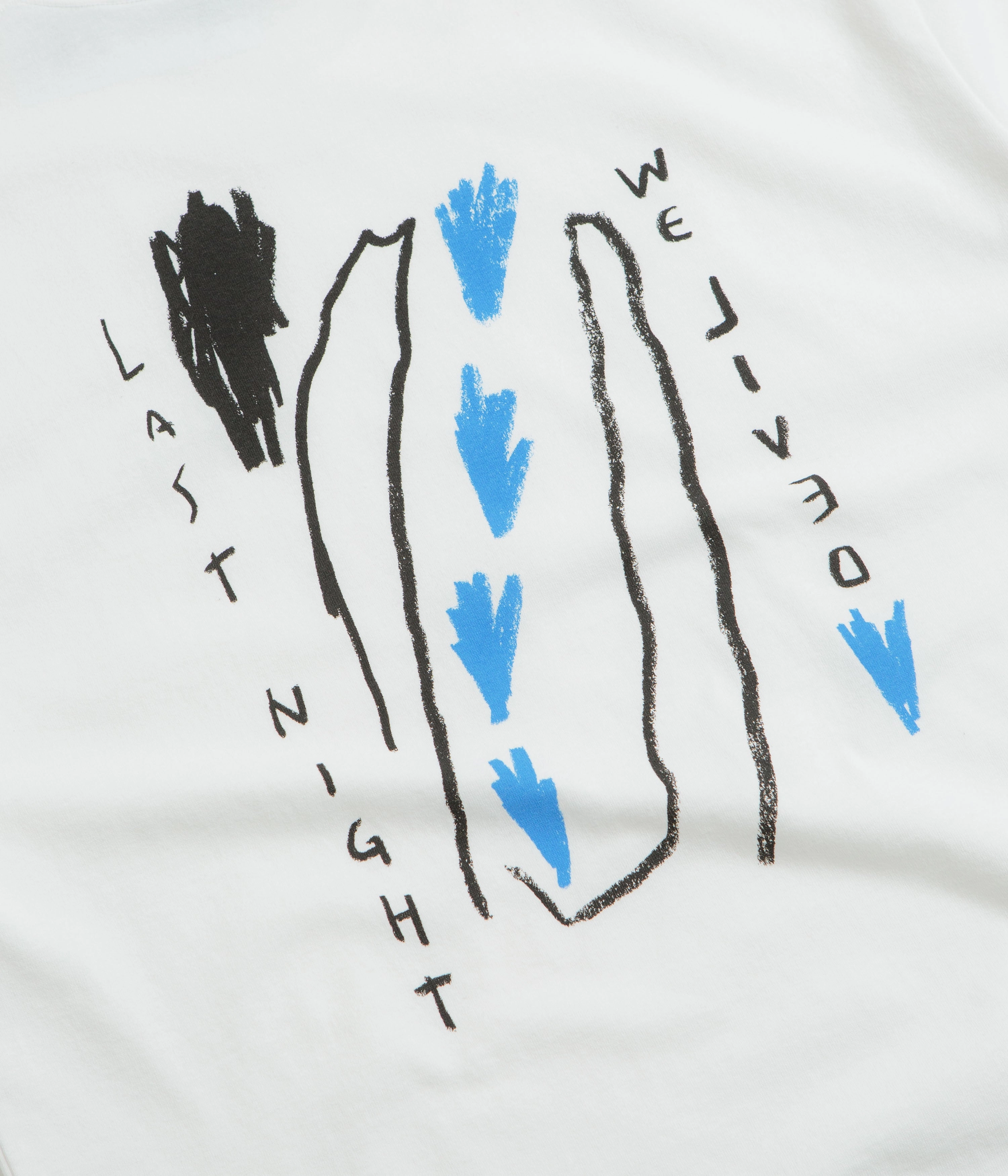 Washable fabric Polar Last Night T-Shirt - White