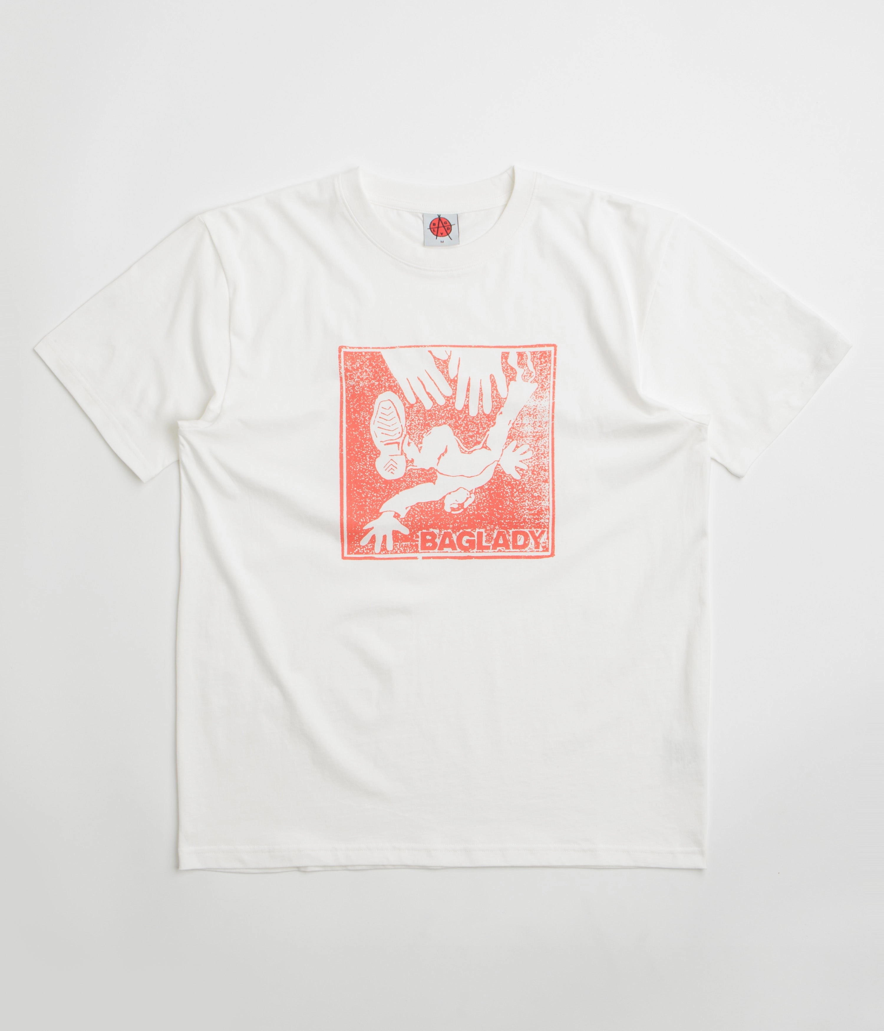 AllSeasonWear Baglady Push T-Shirt - White