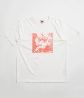 AllSeasonWear Baglady Push T-Shirt - White