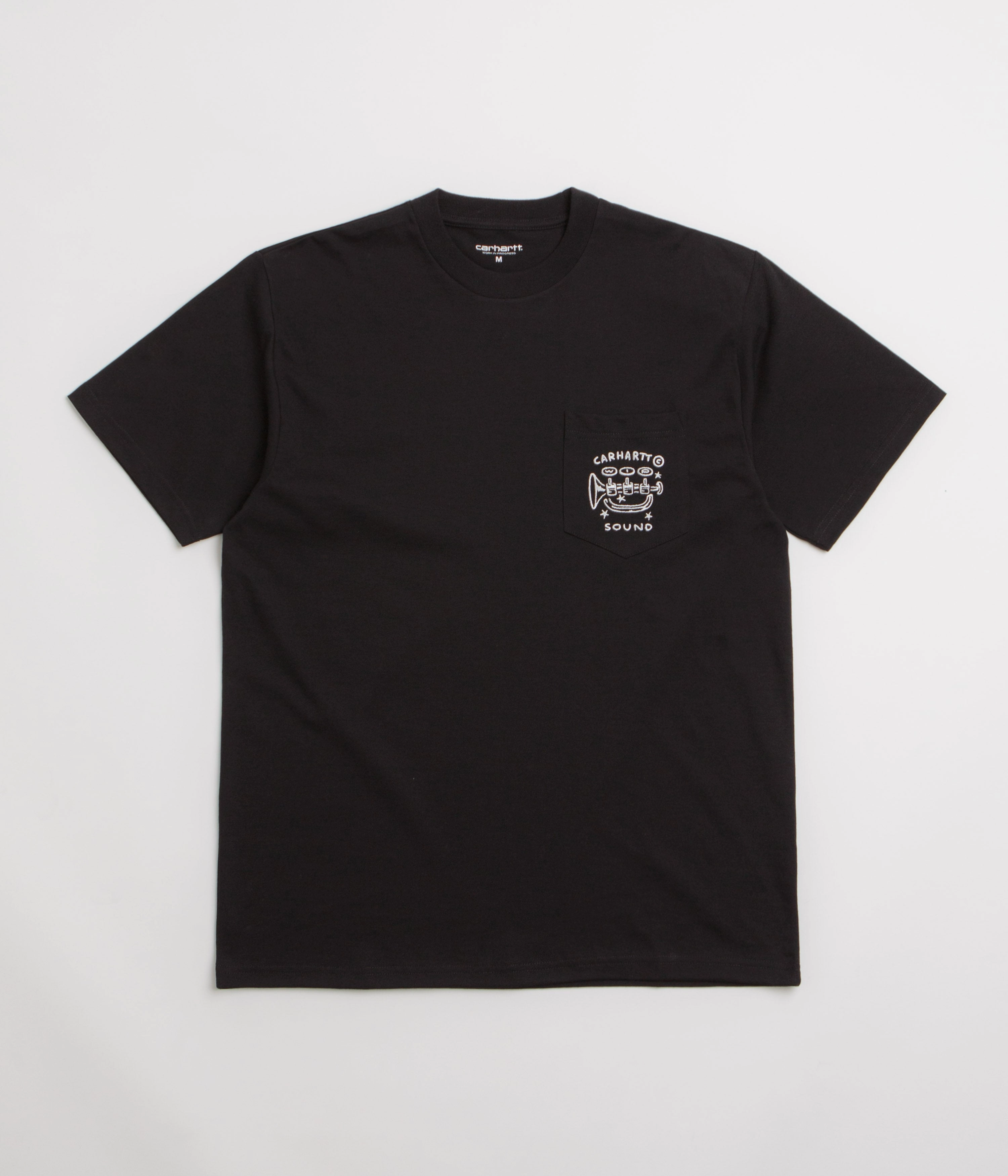 waterproof Carhartt Fragments Pocket T-Shirt - Black / White