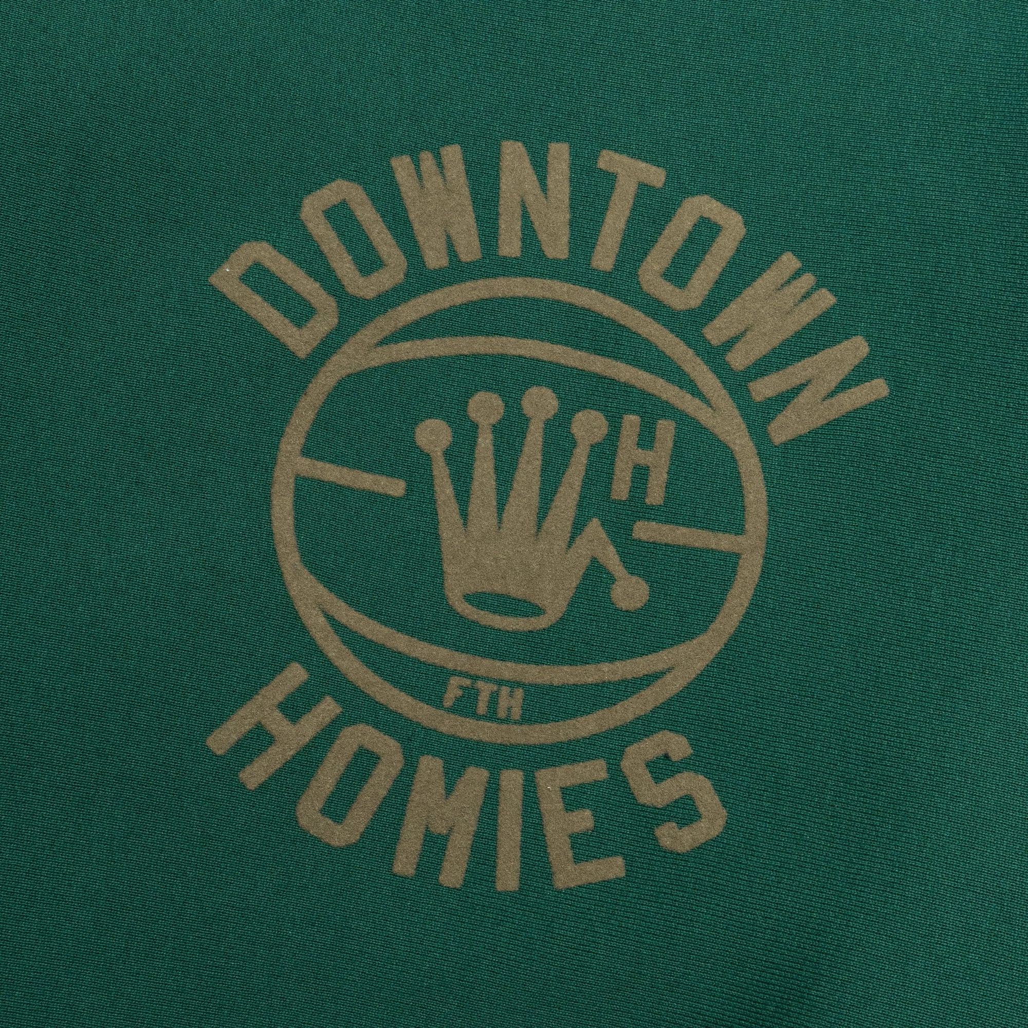 Downtown Homies Crew Sweat - Forrest Fashionable Hoodie