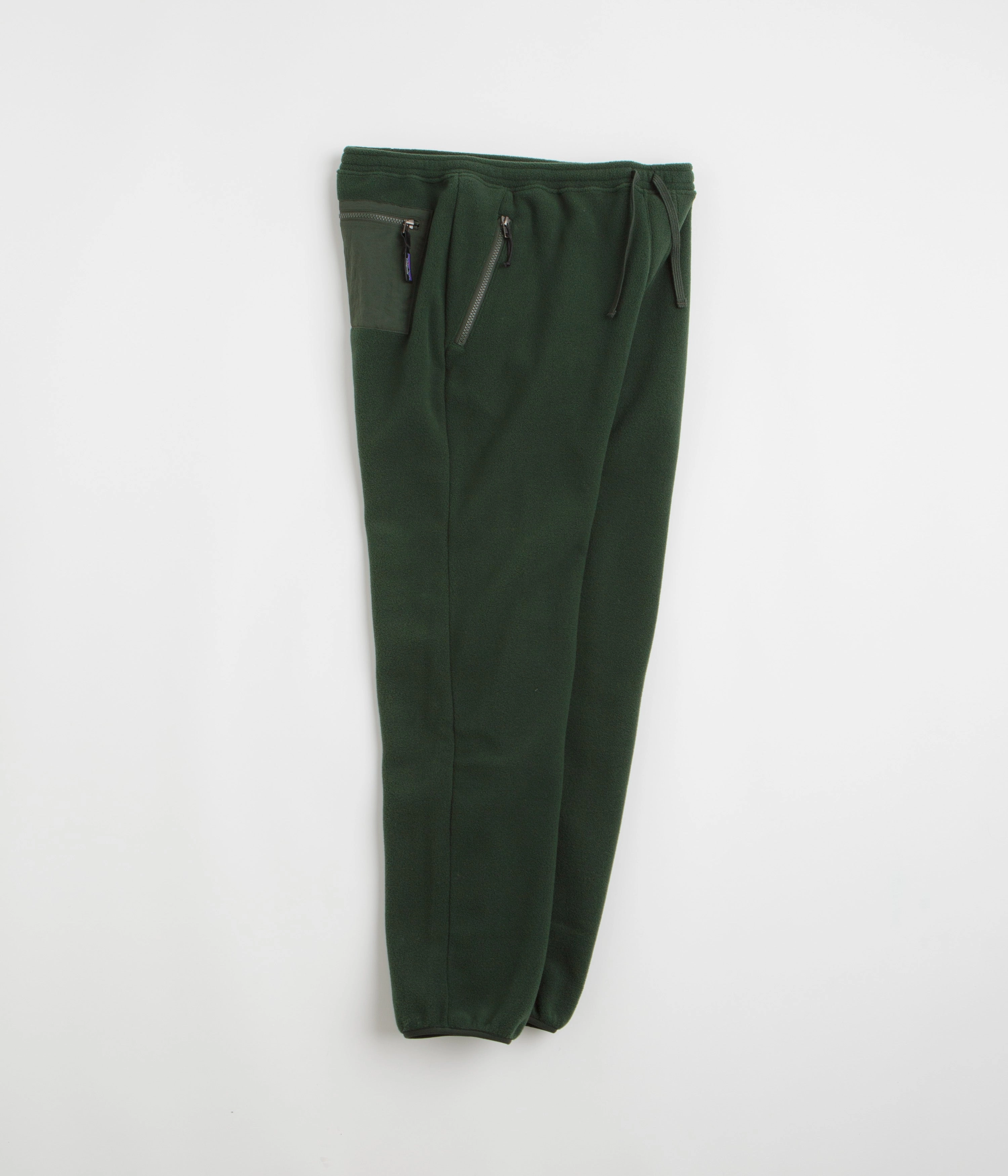 Relaxed Look Patagonia Synchilla Pants - Old Growth Green