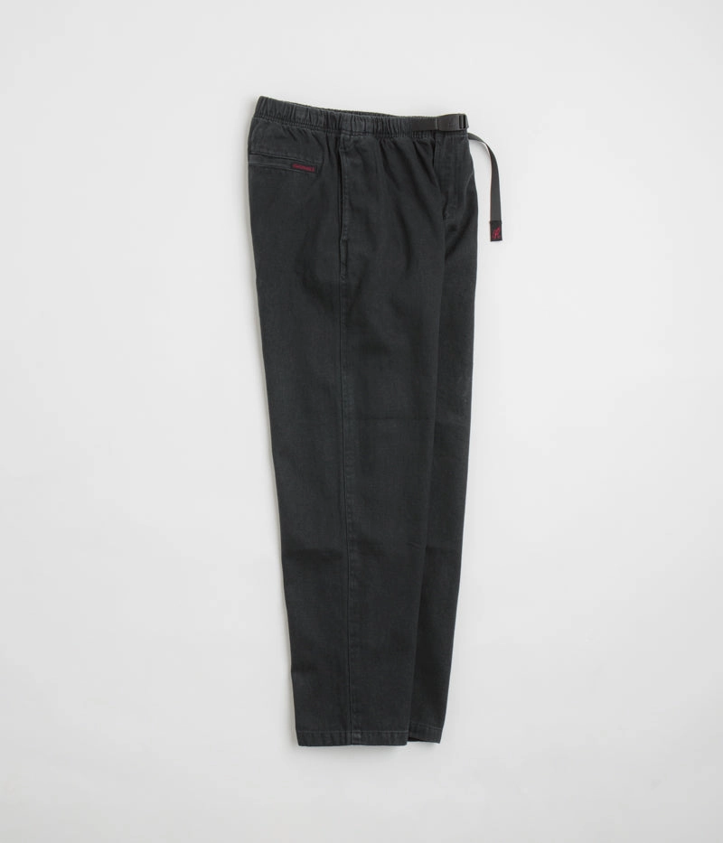 Stain Resistant Comfortable Look Wear Gramicci Hemp G Pants - Black