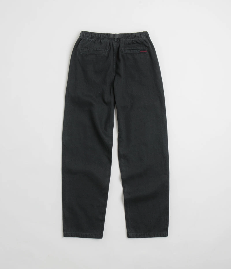 Gramicci Hemp G Pants - Black TearResistantPanels Breathable Weave Fabric
