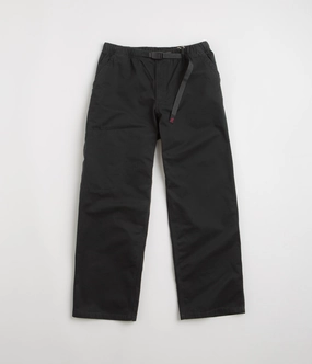 Gramicci Winter Twill Ground Up Pants - Black ElasticCuffs elastic waistband