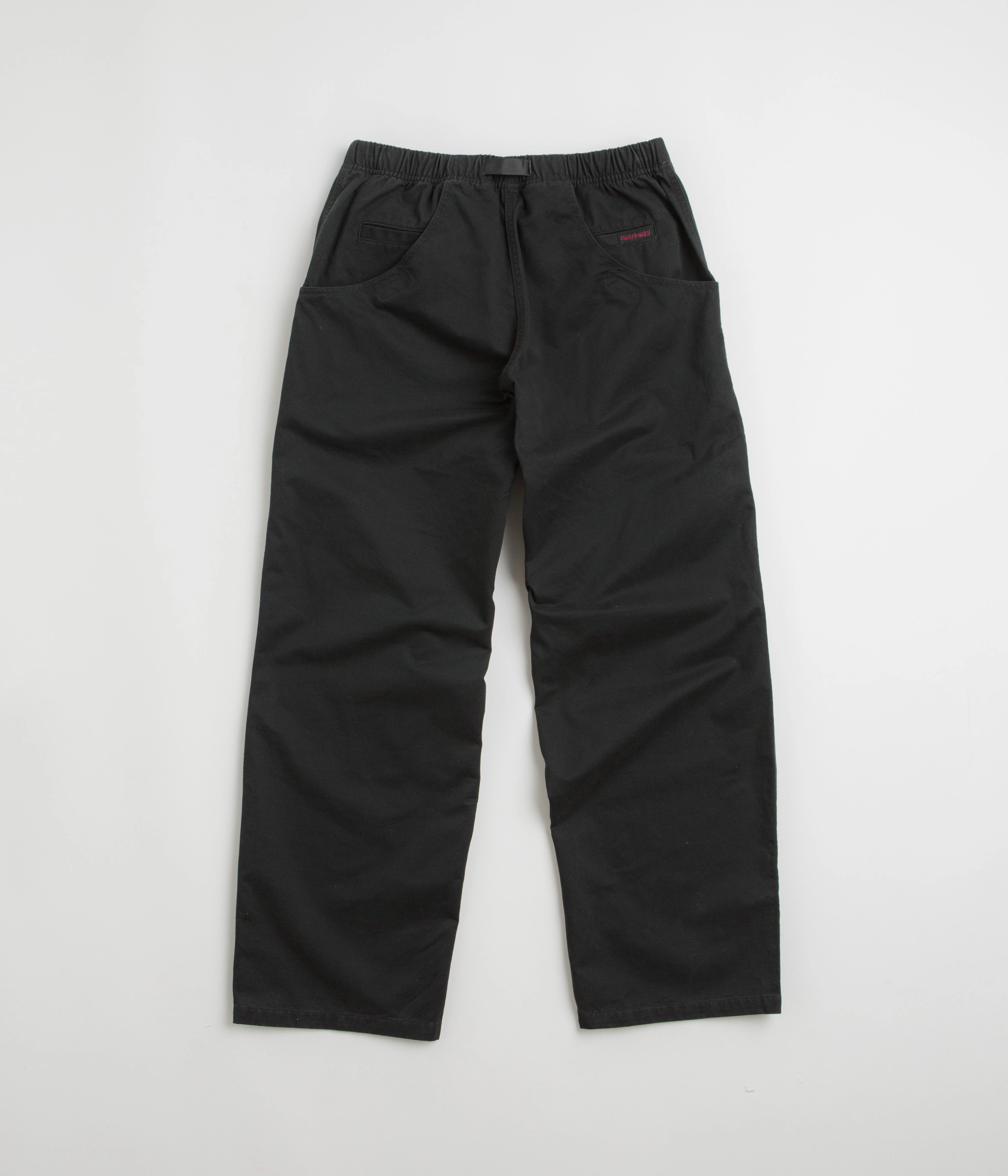 No Gap Waist Gramicci Winter Twill Ground Up Pants - Black