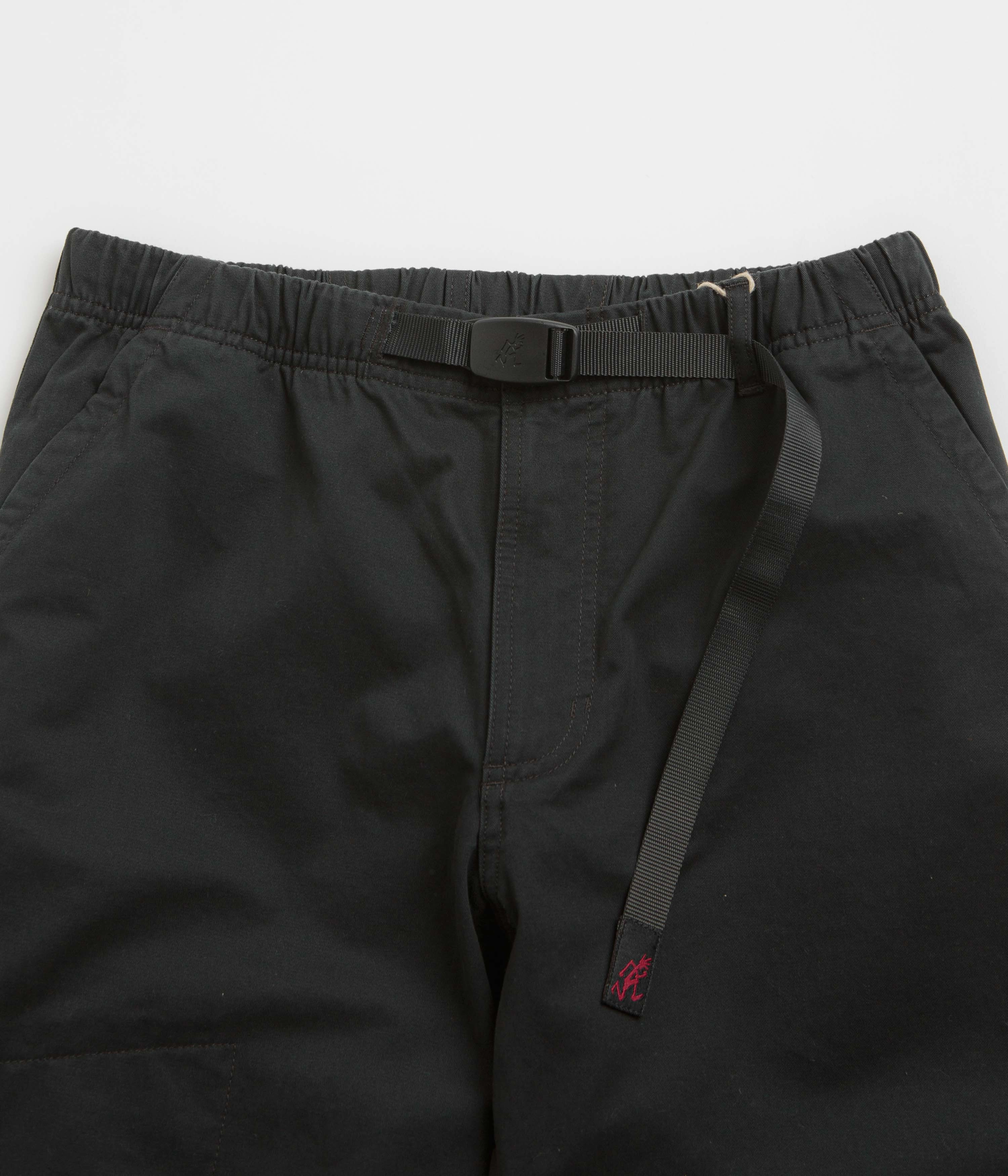 Gramicci Winter Twill Ground Up Pants - Black Sporty Style Lightweight insulation