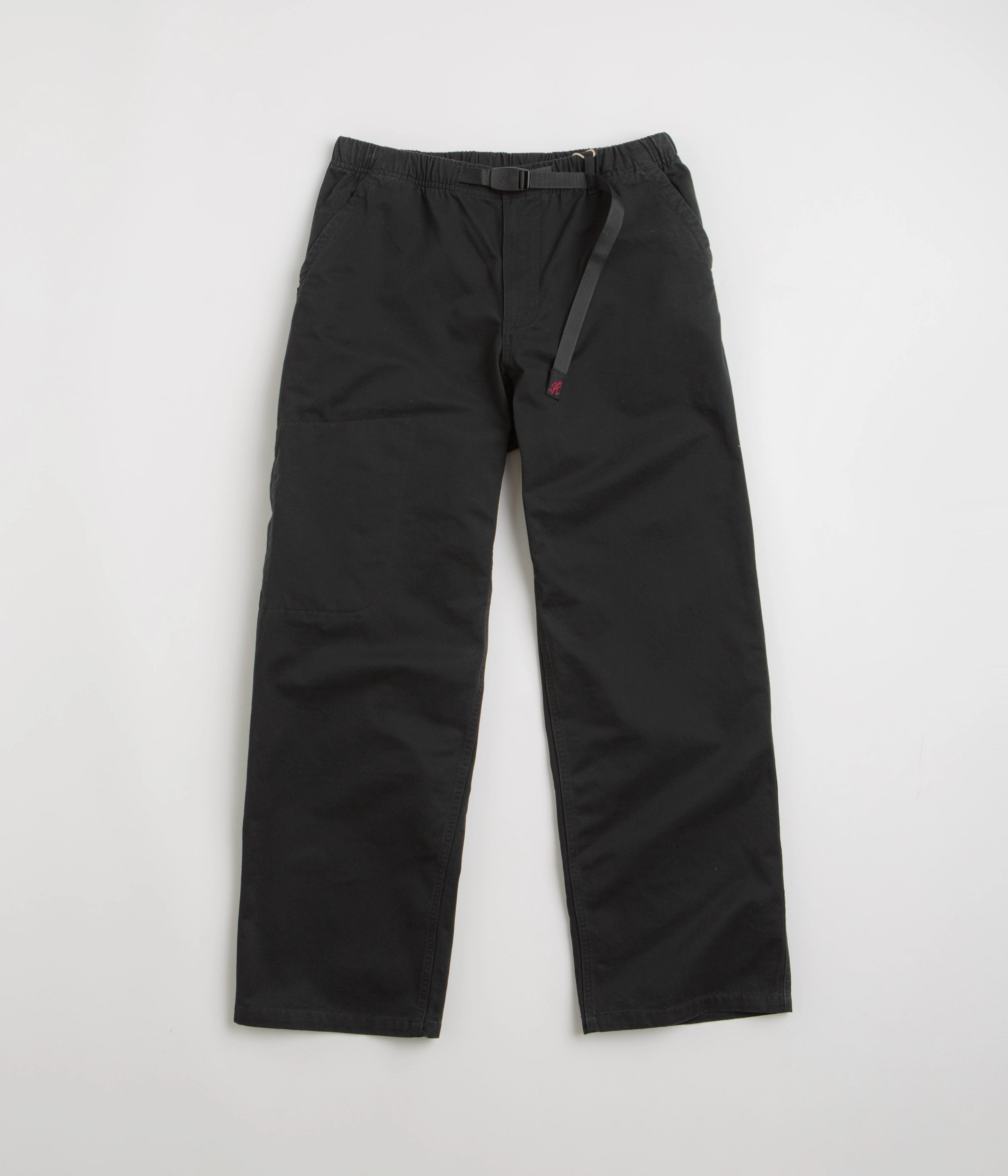 Gramicci Winter Twill Ground Up Pants - Black ElasticCuffs elastic waistband