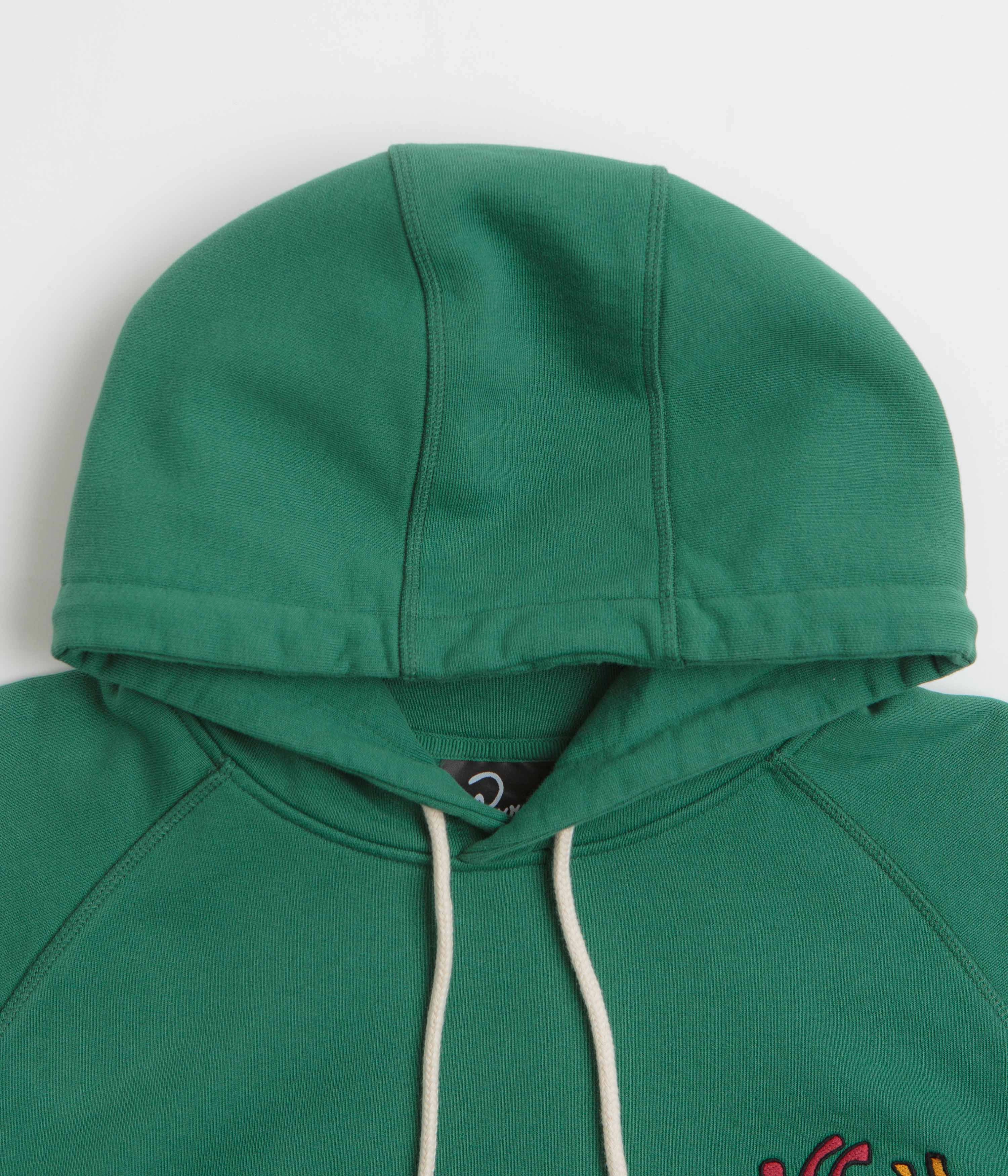 by Parra La Chambre Nuit Hoodie - Washed Green Middle Eastern style