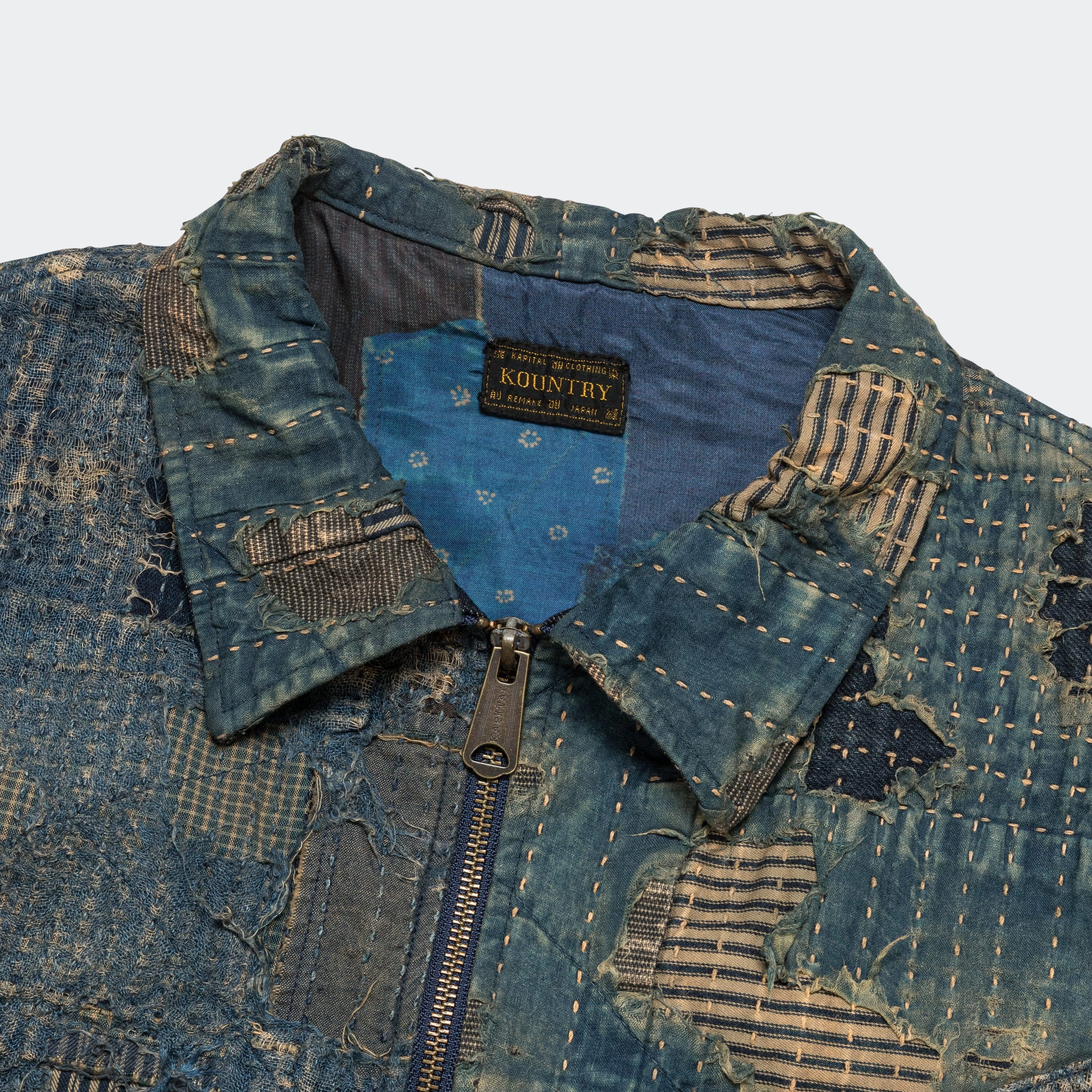 Simple Urban Layer BORO ZIP UP Blouson (VIRGIN MARY) - IDG