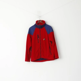 Cold Weather Chic Hoodie Sprayway Men S Fleece Top Red Vintage Windbloc Breathable Full Zipper Outdoor Top