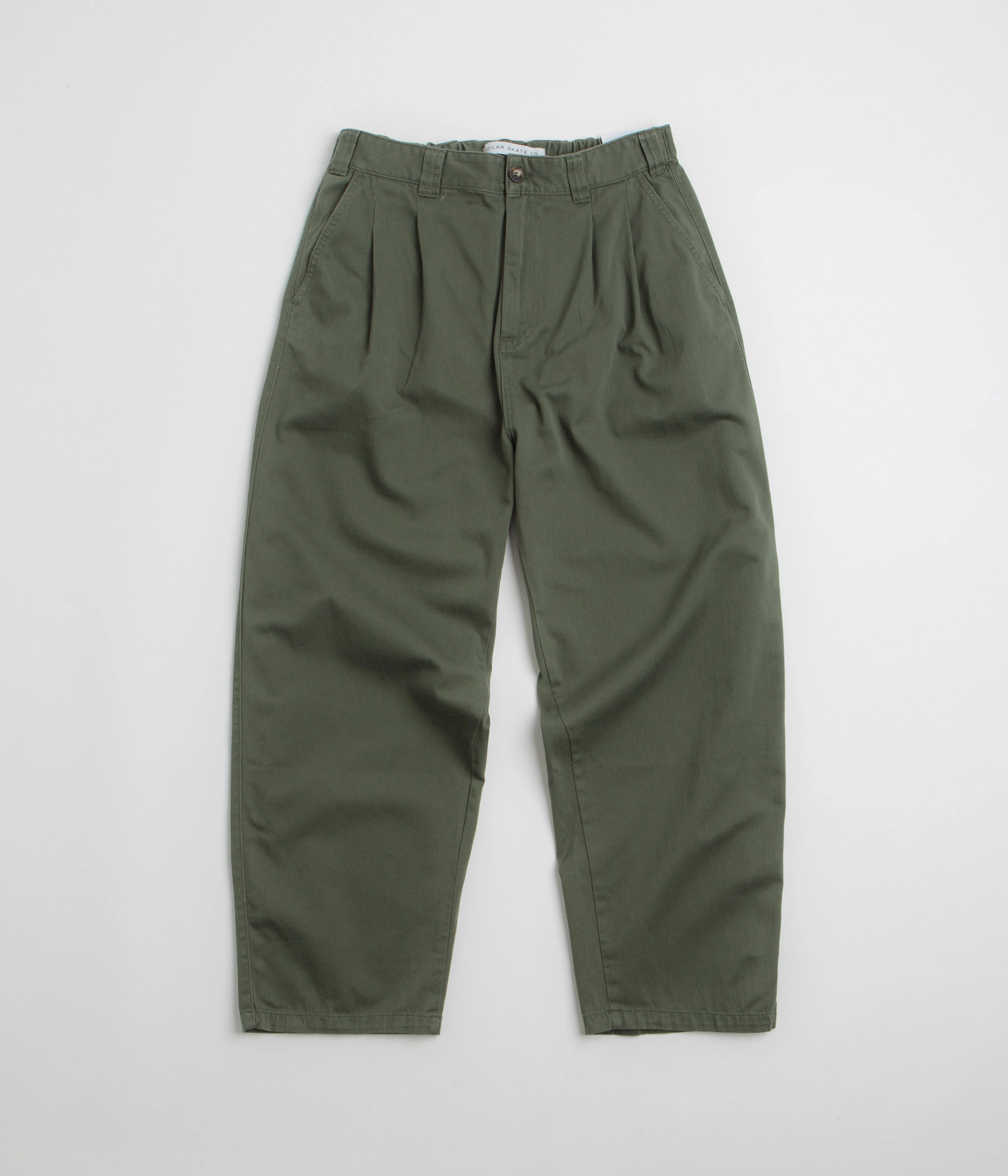 Polar Railway Chinos - Grey Green Layer Essential