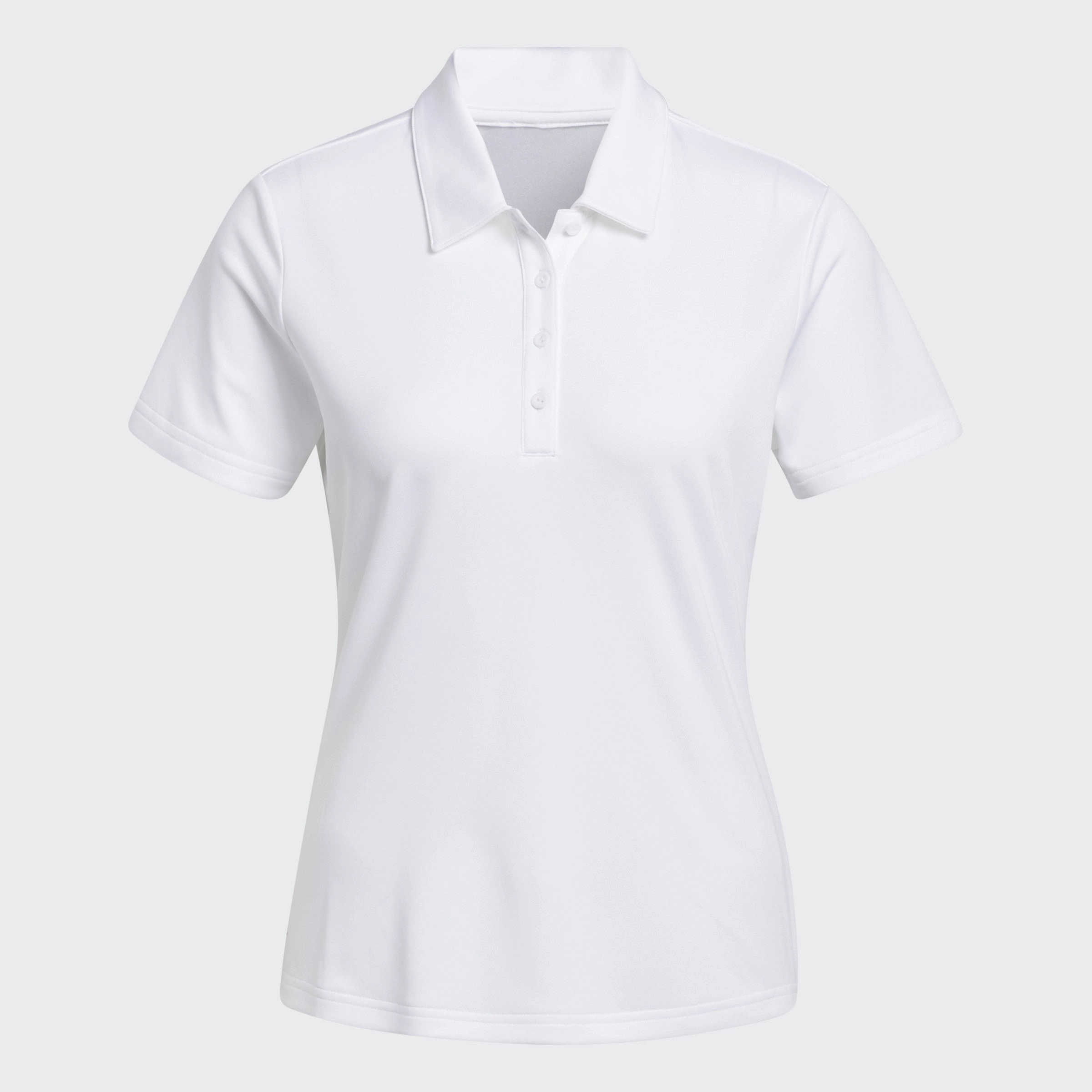 Women??s Performance Primegreen Polo Shirt | BLACK Minimal Design Soft Touch