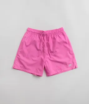 UV Protective Coating Nike Club Woven Flow Shorts - Playful Pink / White
