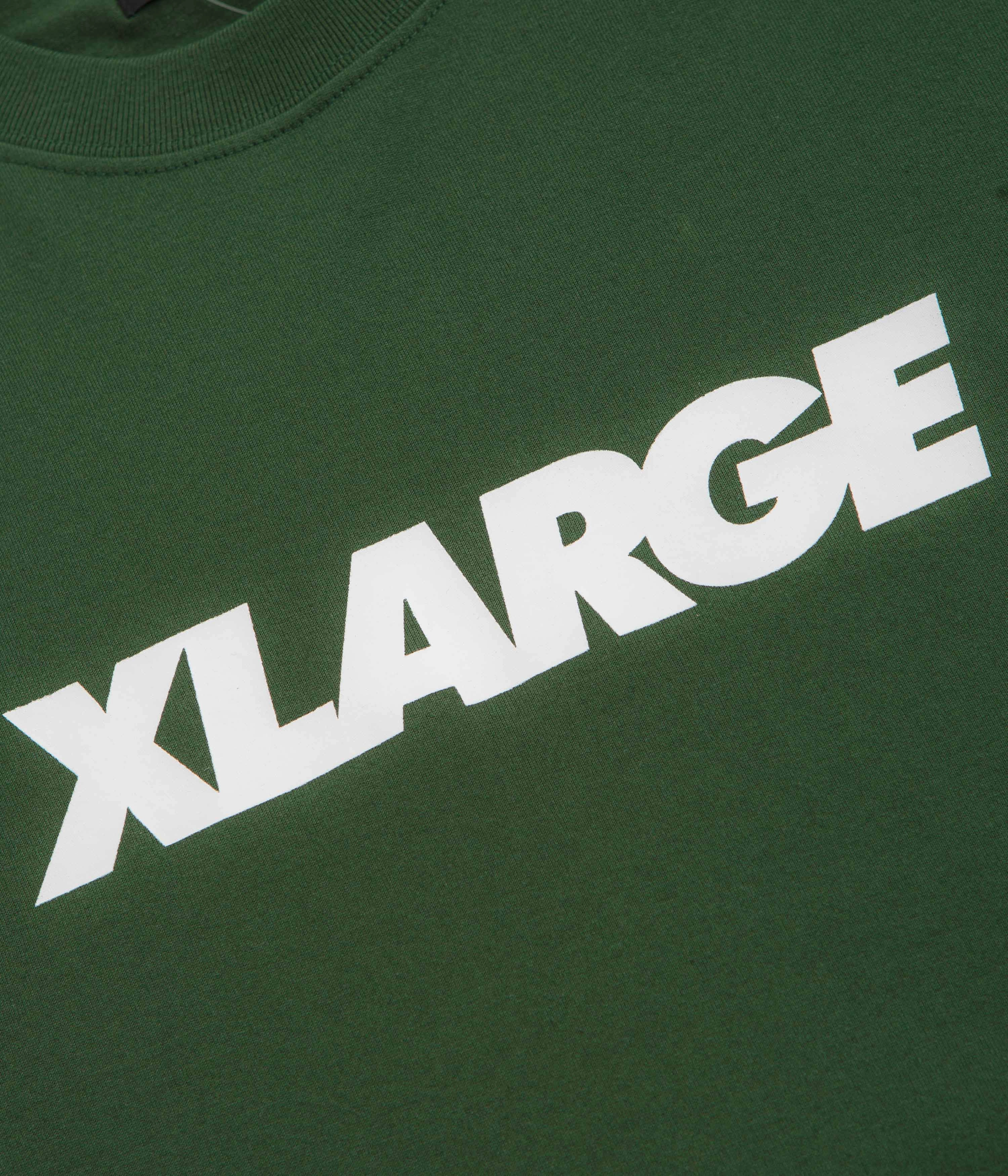 Bright and Bold XLarge Standard Logo T-Shirt - Green