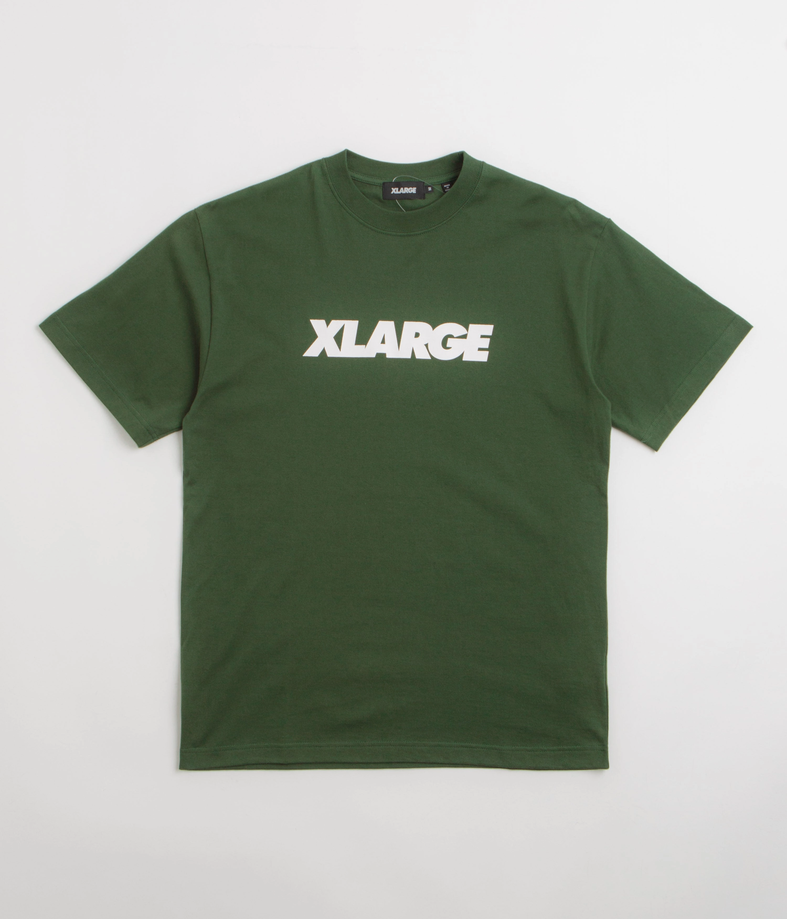 XLarge Standard Logo T-Shirt - Green Reinforced Shoulders