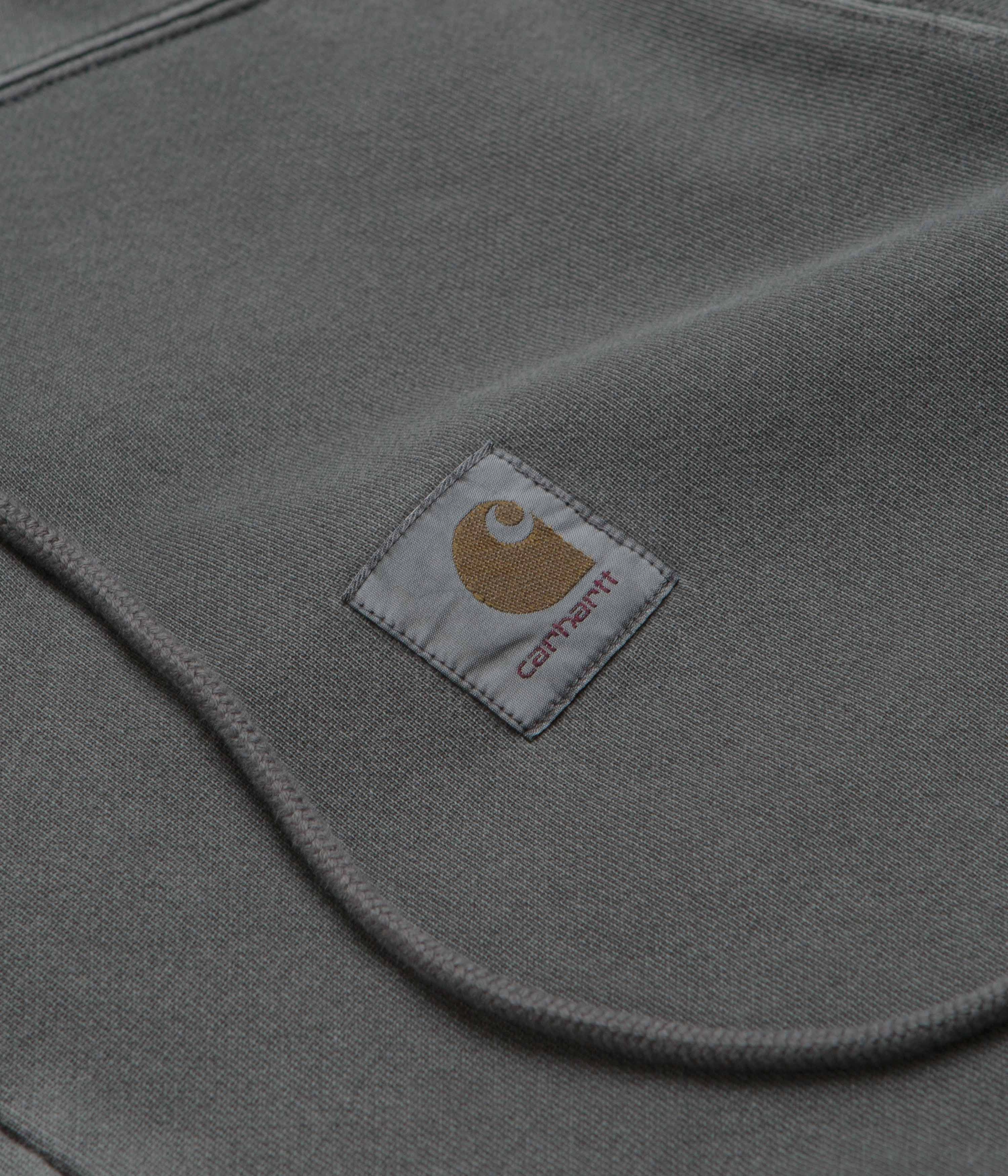 Flexible Shoulder Panels Carhartt Hooded Nelson Jacket - Graphite