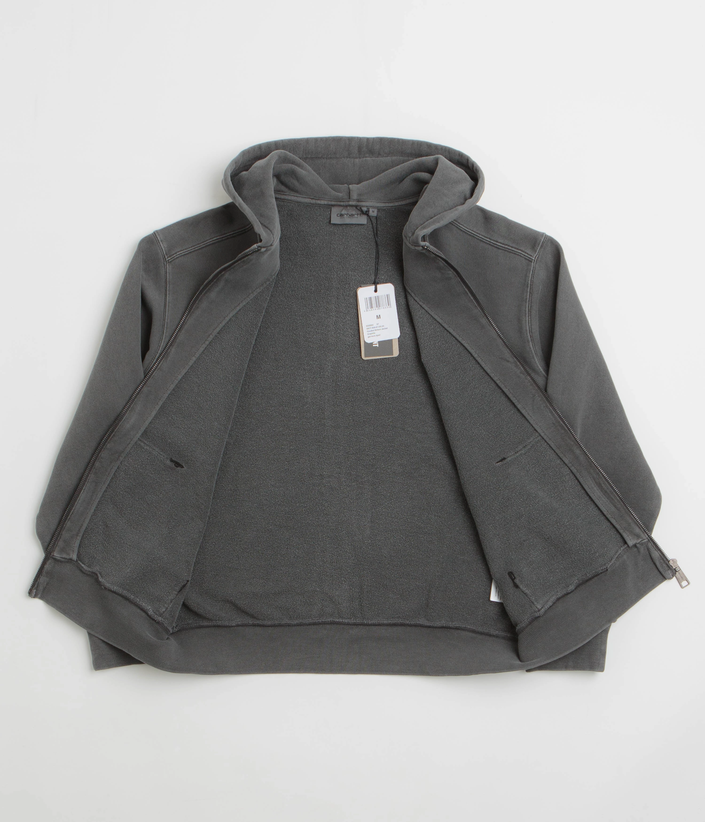 Carhartt Hooded Nelson Jacket - Graphite Compliment