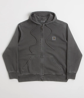 Carhartt Hooded Nelson Jacket - Graphite Secure Storage Work Ready